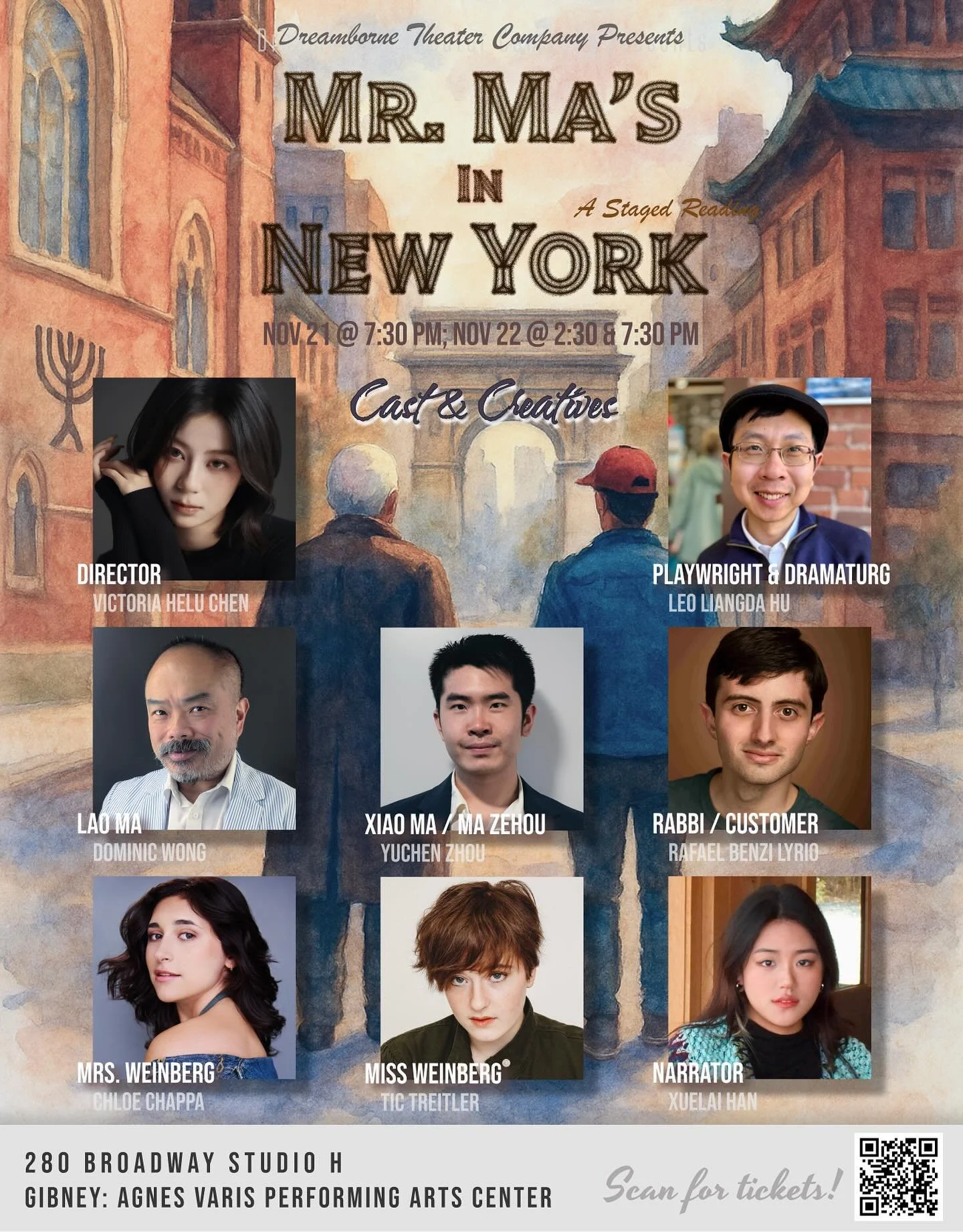 💥Meet the Cast and Creative Team of Mr. Ma&rsquo;s in New York!

🗽Ticket link below and in bio🗽
https://www.eventbrite.com/e/mr-mas-in-new-
york-a-staged-reading-tickets-1859291834929? aff=oddtdtcreator

#theatre #theater #stagedreading #dreamborn