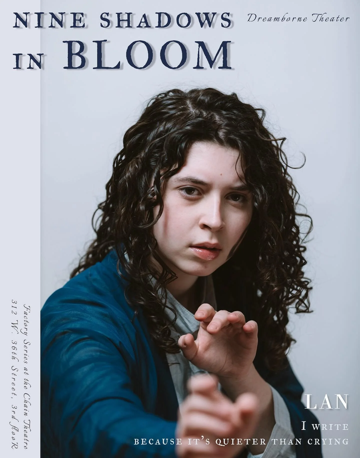 I write because it&rsquo;s quieter than crying.
_LAN

Photographer: Andy Li @iandy_li 
Featuring: Esme Mitchell @_esmemitchell_ 

12/5-7 @ Chain Theatre
🎐 Ticket link below and in bio 🎐
https://www.eventbrite.com/e/1826709791159?aff=oddtdtcreator

