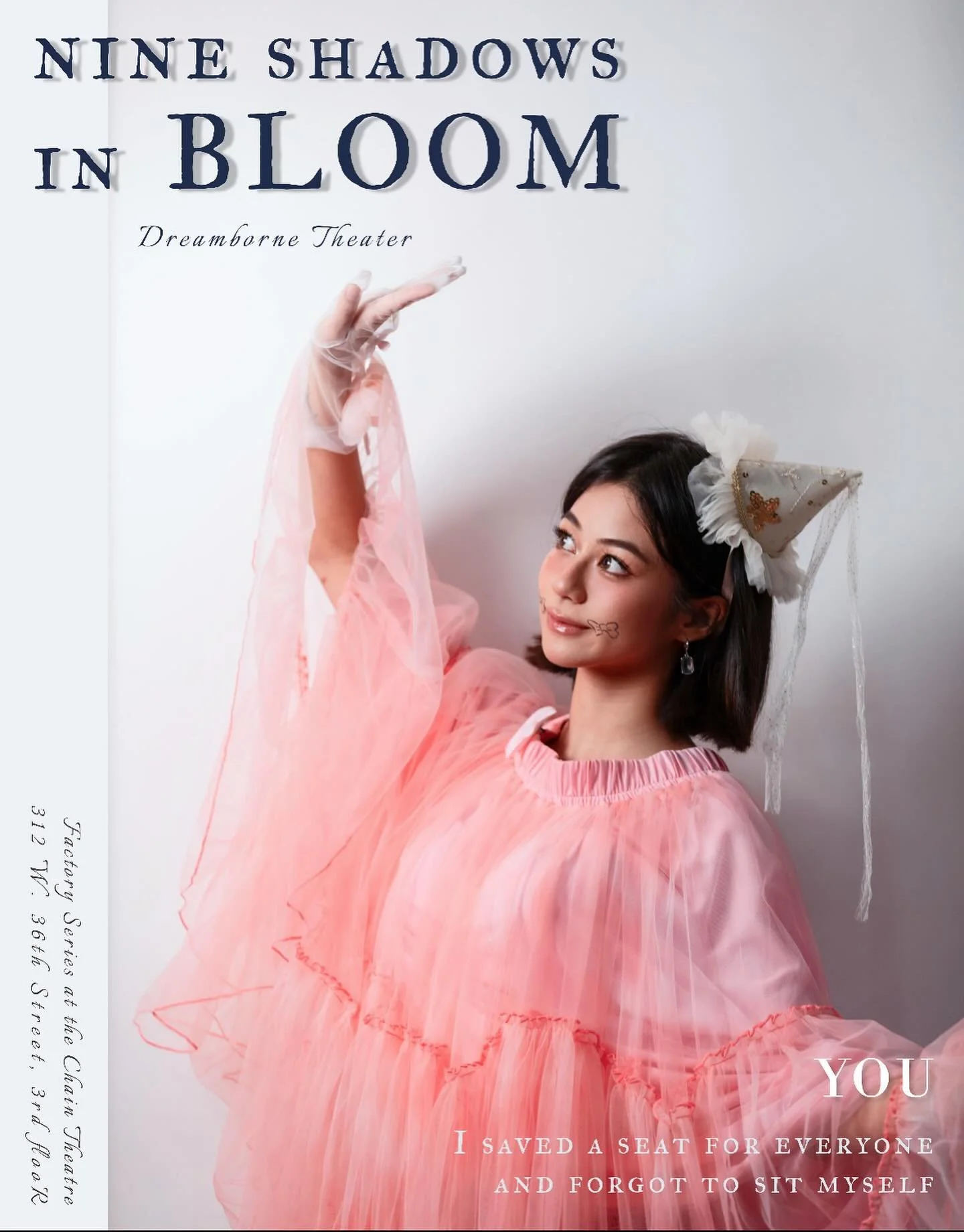 I saved a seat for everyone, and forgot to sit myself.
_YOU

Photographer: Andy Li @iandy_li 
Featuring: Victoria Helu Chen @deervictoria_ 

12/5-7 @ Chain Theatre
🎐 Ticket link below and in bio 🎐
https://www.eventbrite.com/e/1826709791159?aff=oddt