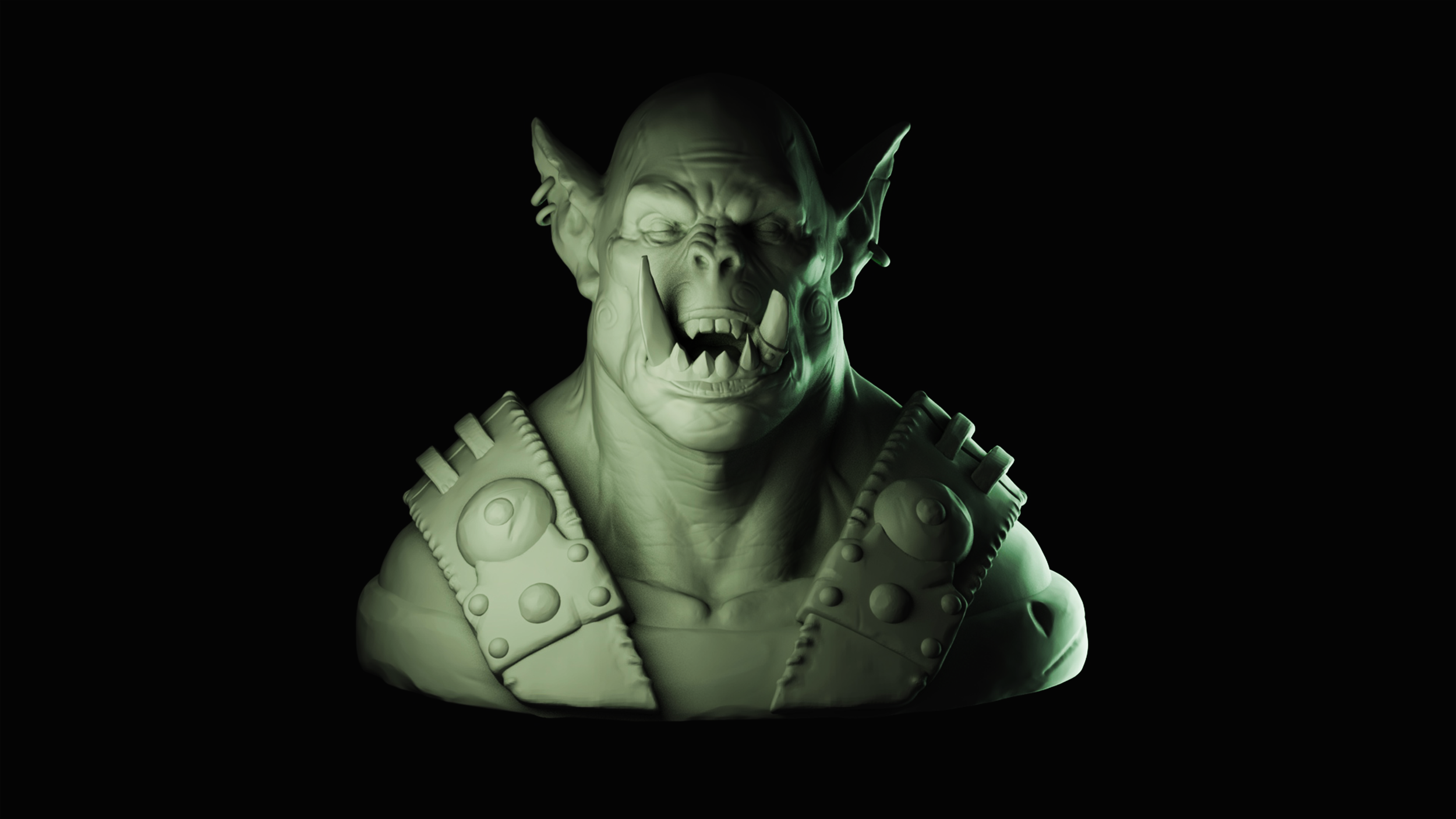 Orc Bust Study