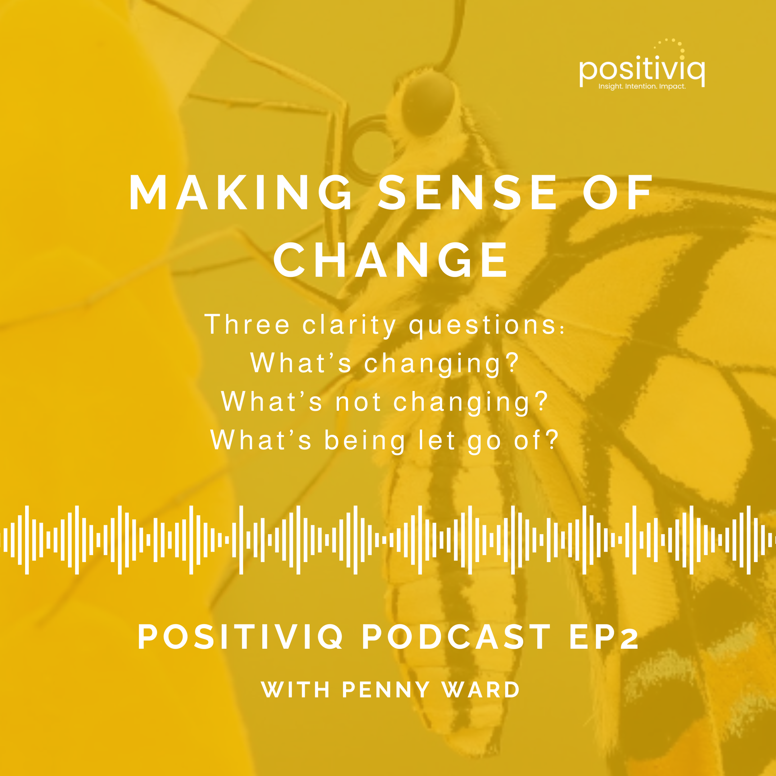 Making sense of change. The three clarity questions.