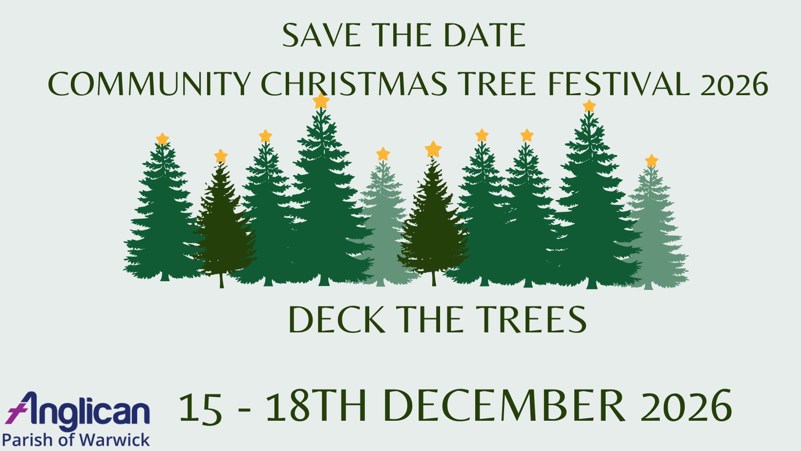 CCTF 2026 Community Christmas Tree Festival