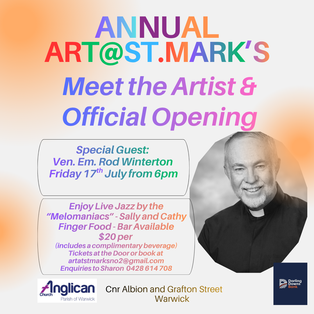 Art@St.Mark's Official Opening and Meet the Artist