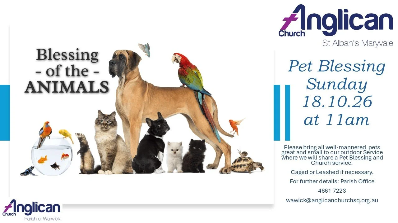 St. Alban's Maryvale Pet Blessing