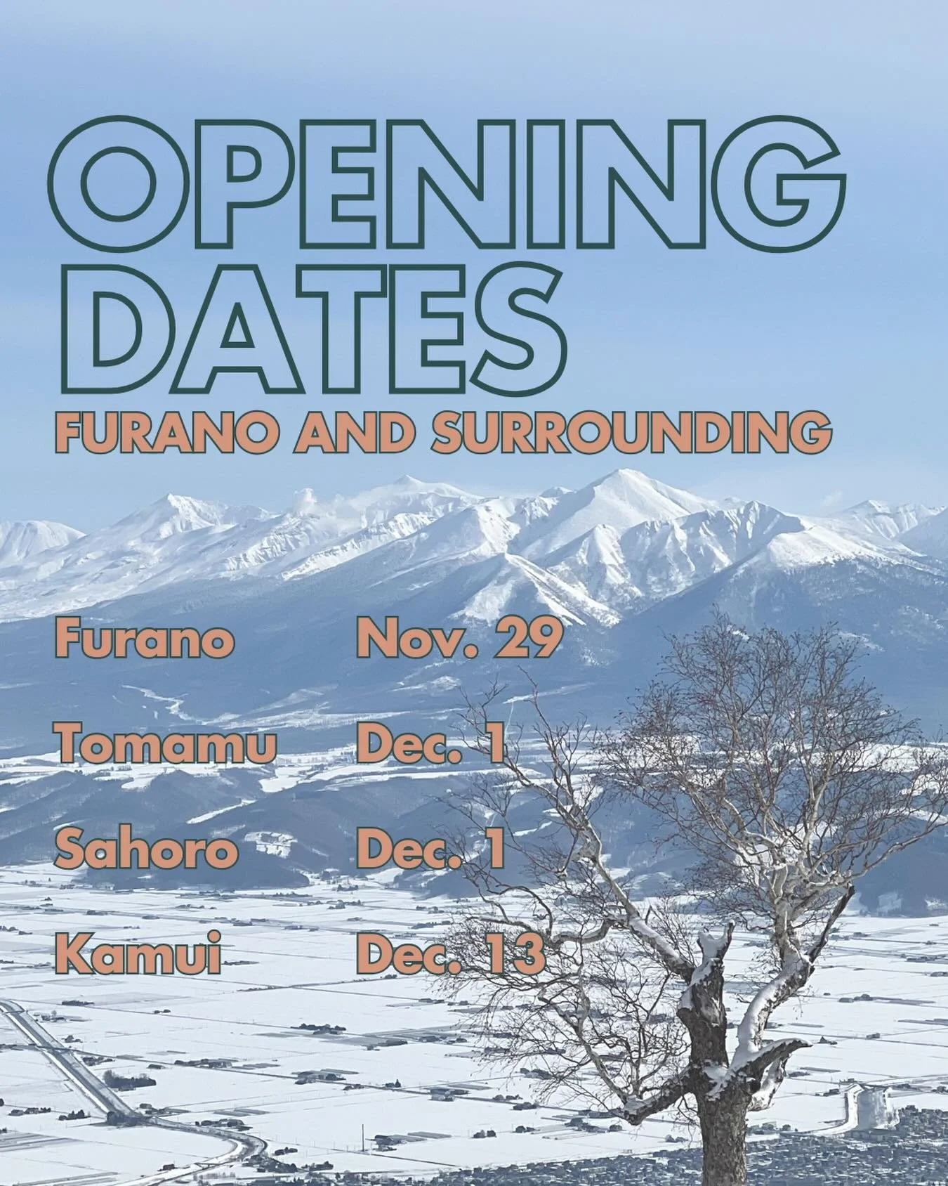 Looks to be a good and early start of the season up in Hokkaido ! #skijapan #furanoskiresort #furano #富良野