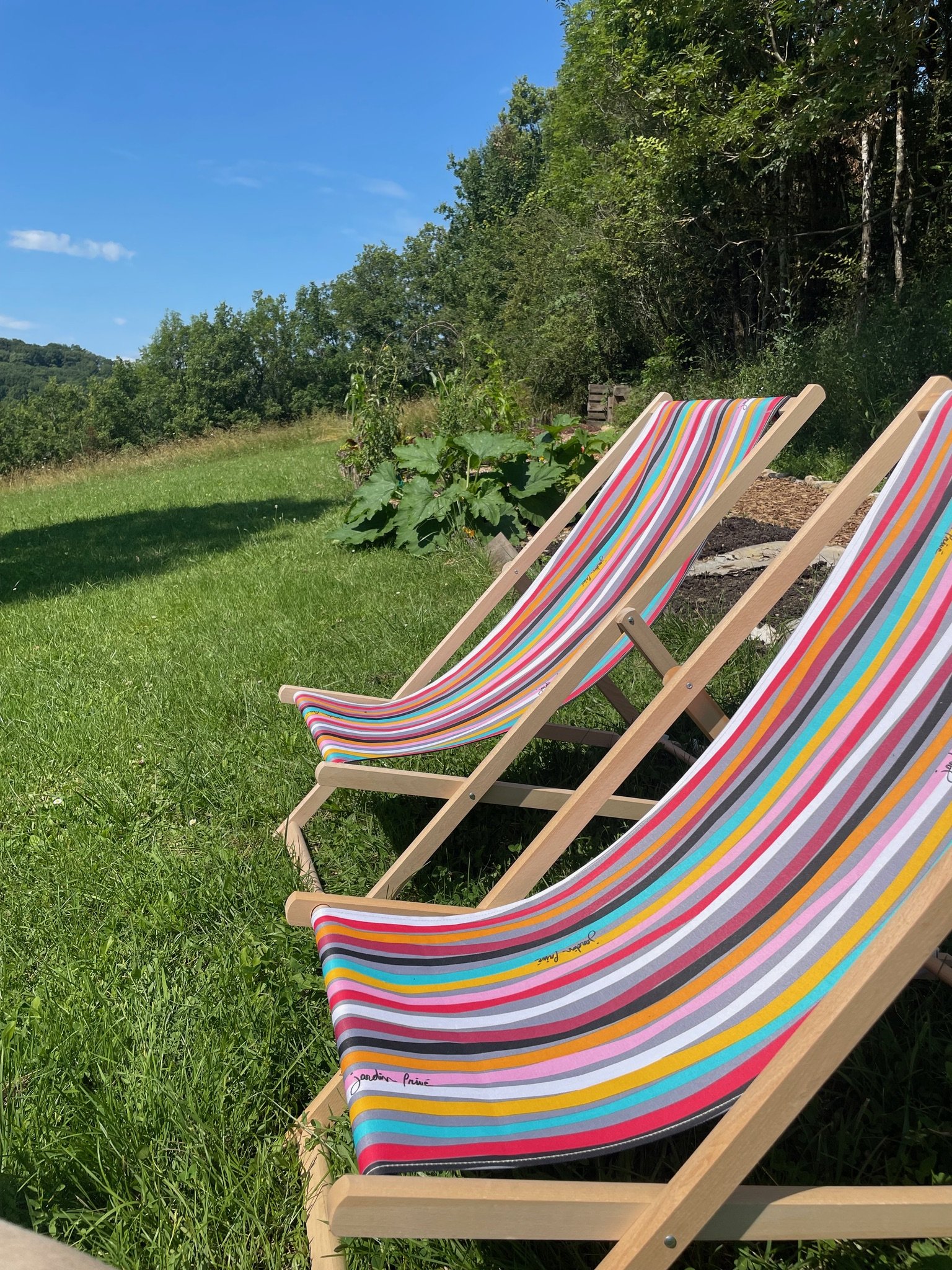 Why not relax by the potager