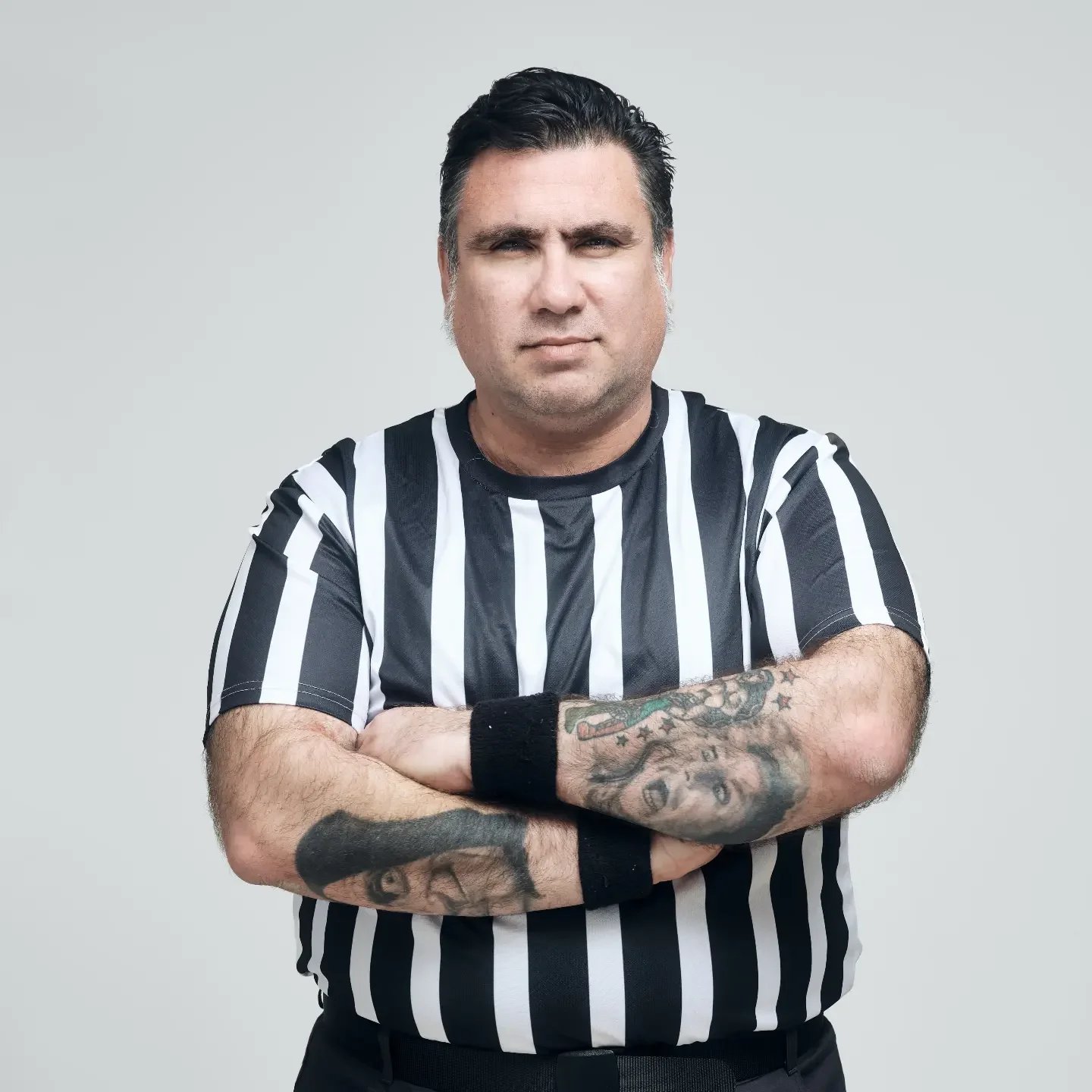 Referee for independent wrestling from Puglia, Italy