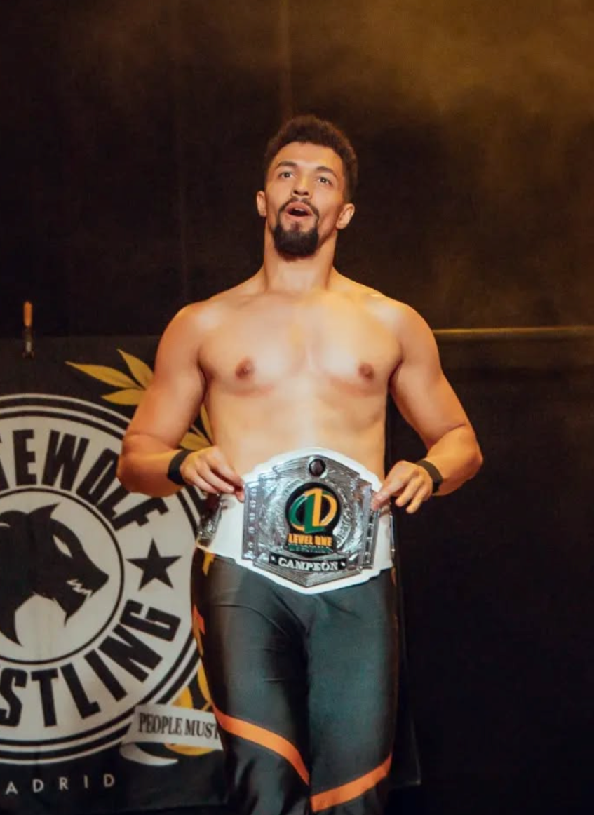 white wolf wrestling, independent wrestler from Spain