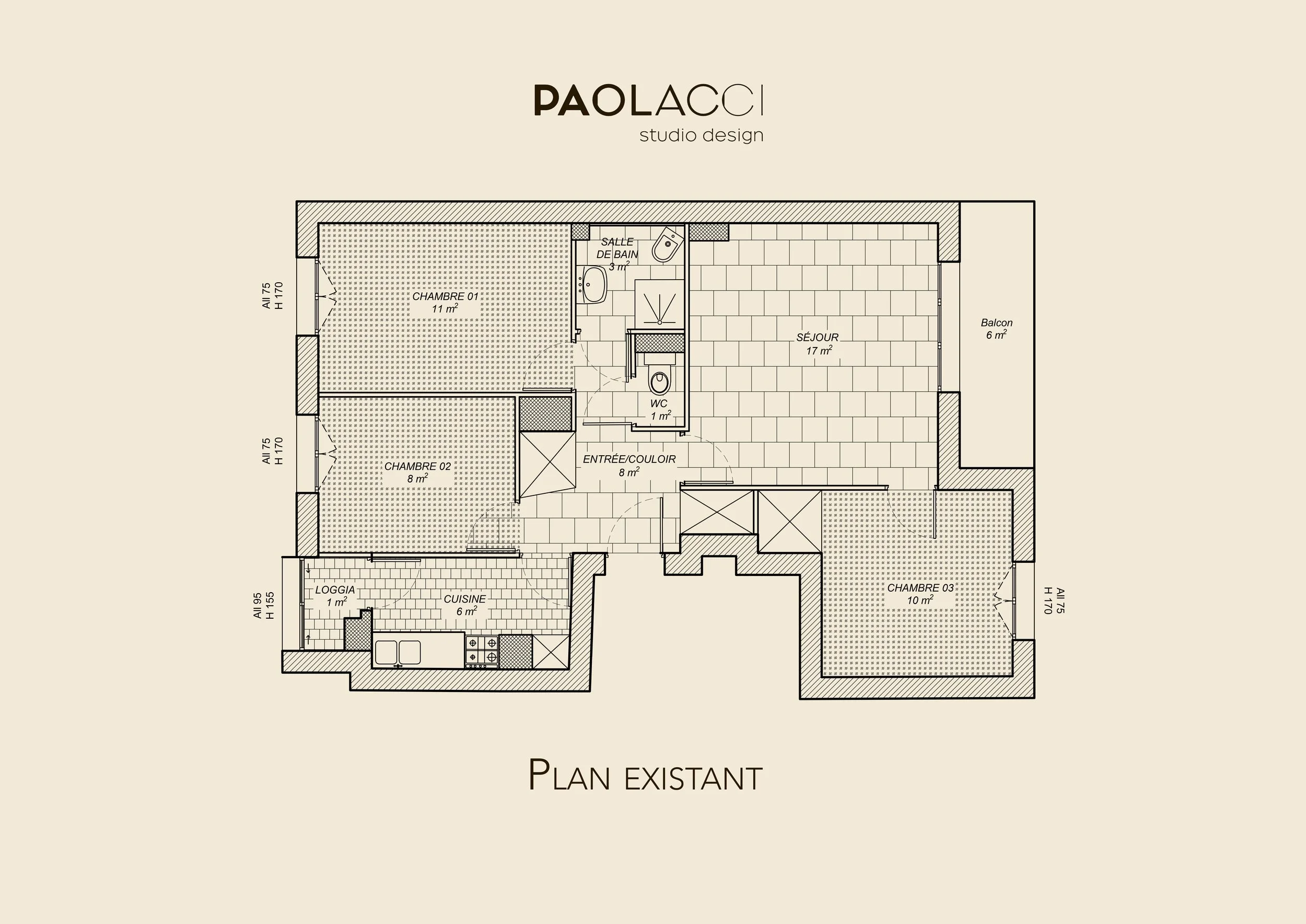 Plans - T3 - Pasteur - Catalans - Marseille