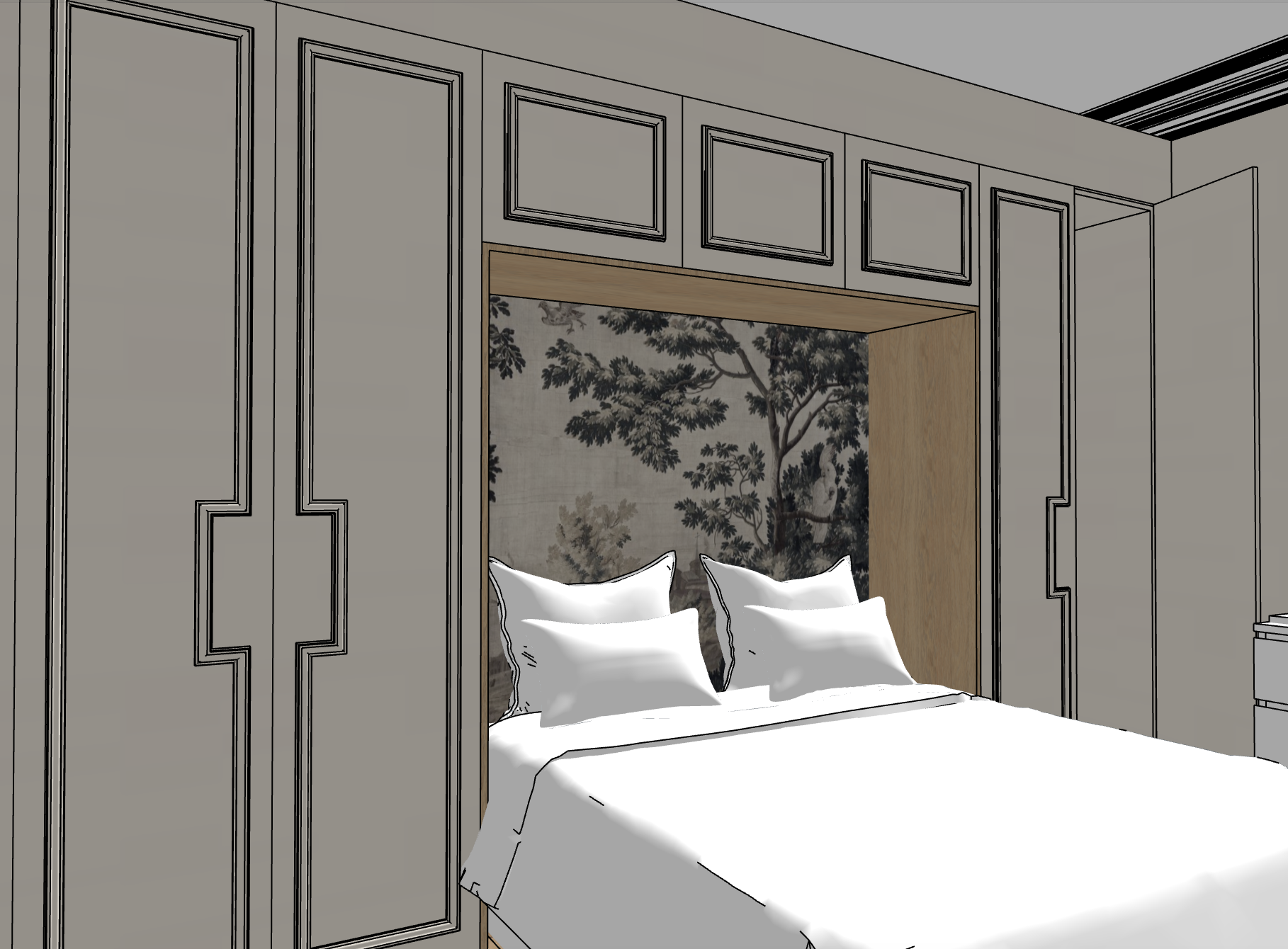 Chambre - Montmartre - Paris - Rénovation
