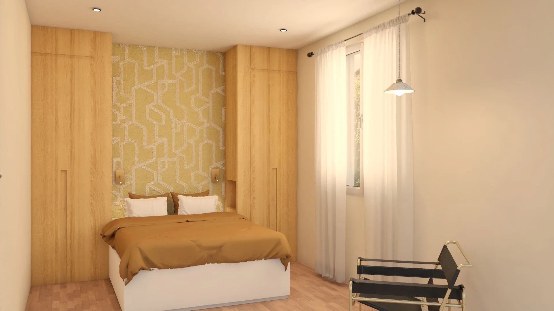 Chambre - Camas - Marseille - Rénovation