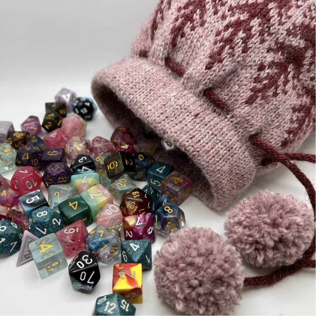 Evershen dice bag spilling dice