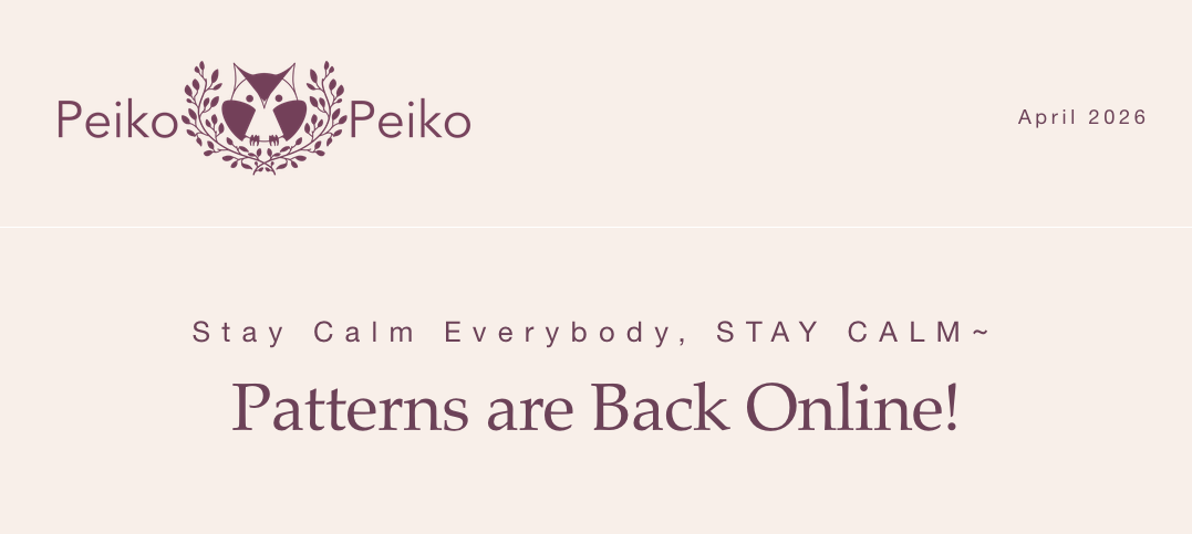 Patterns are Back