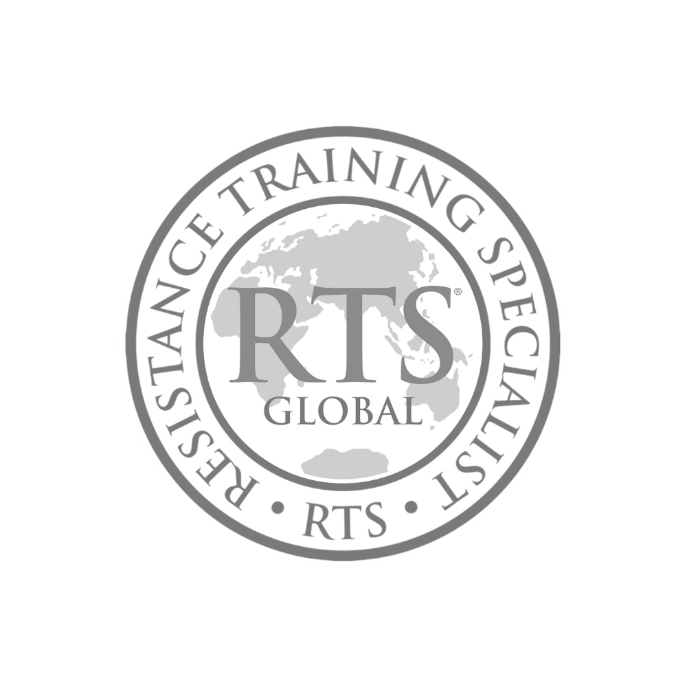 RTS Global logo with a world map in the background and the words "ReSTANCE Training SpecialiST" around the circle.