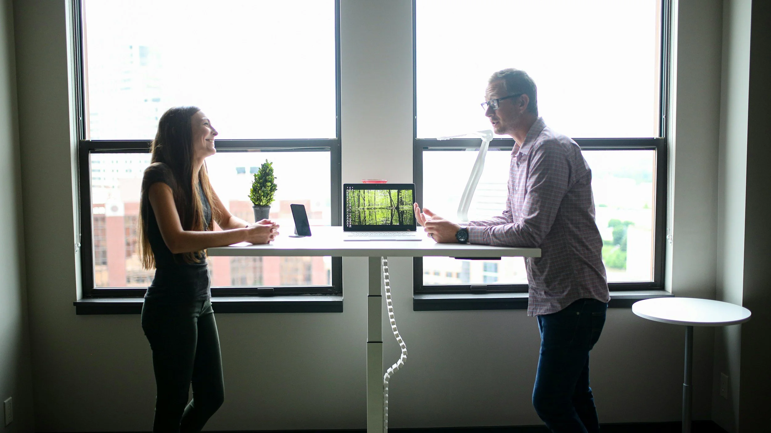 The Benefits of Standing Desks and Regular Movement Breaks in the Workplace.