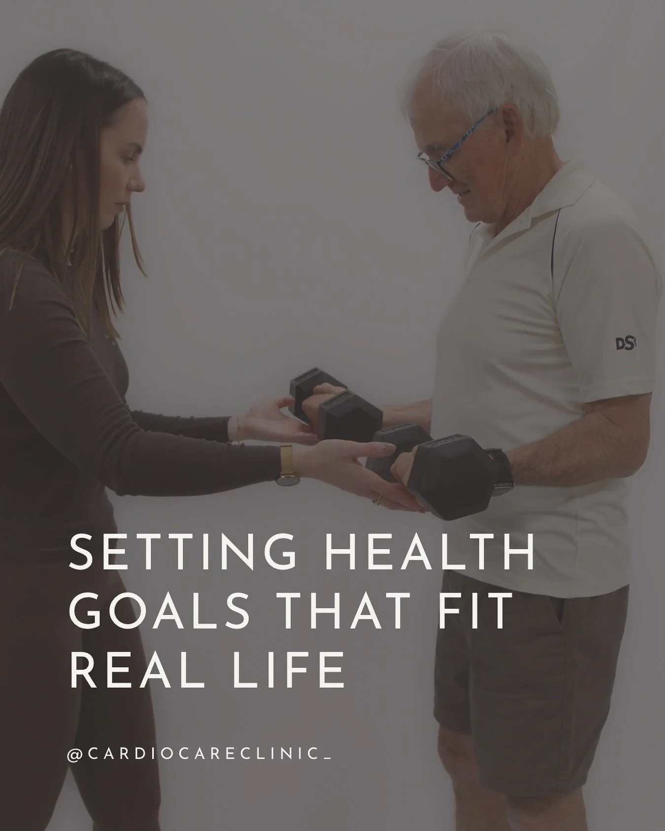 As the New Year approaches, it&rsquo;s easy to feel pressure to set big, all-or-nothing health goals.

But the goals that actually stick are the ones that fit into real life - not just motivated weeks in January.

Strong, sustainable goals are specif