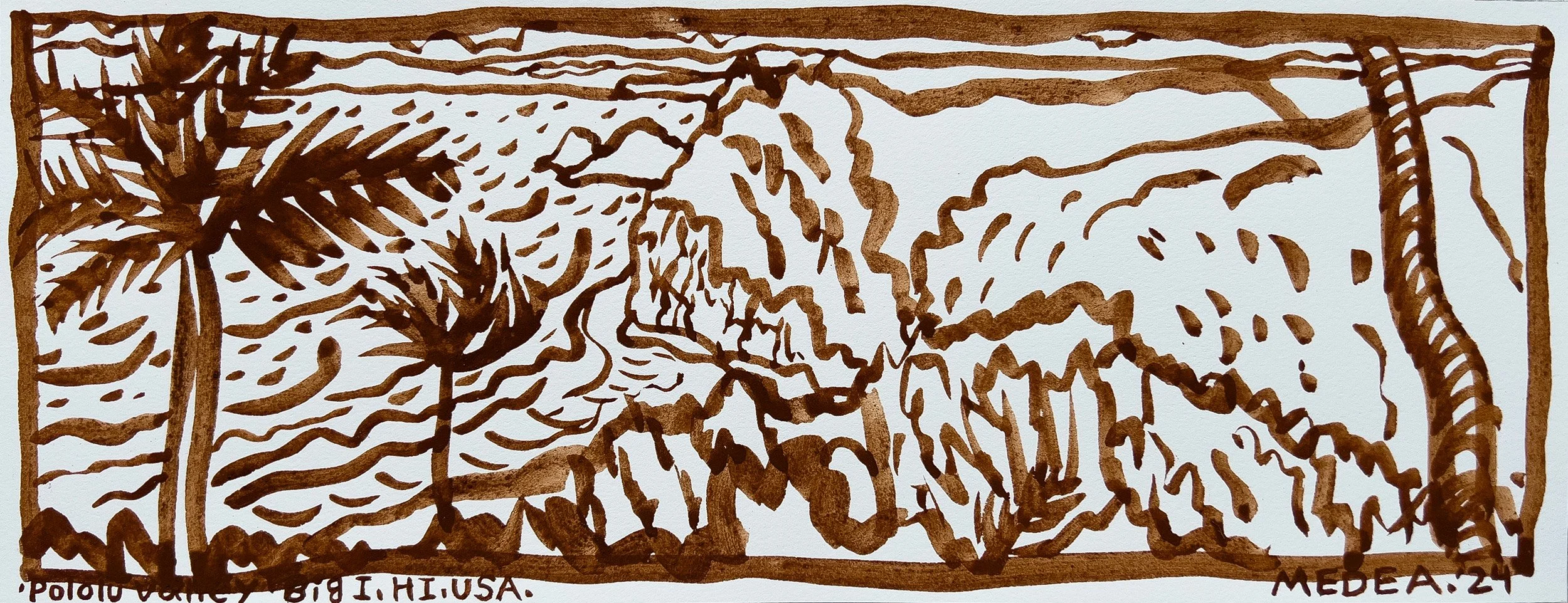 “Pololu Valley”, Big I, HI, USA, ‘24.