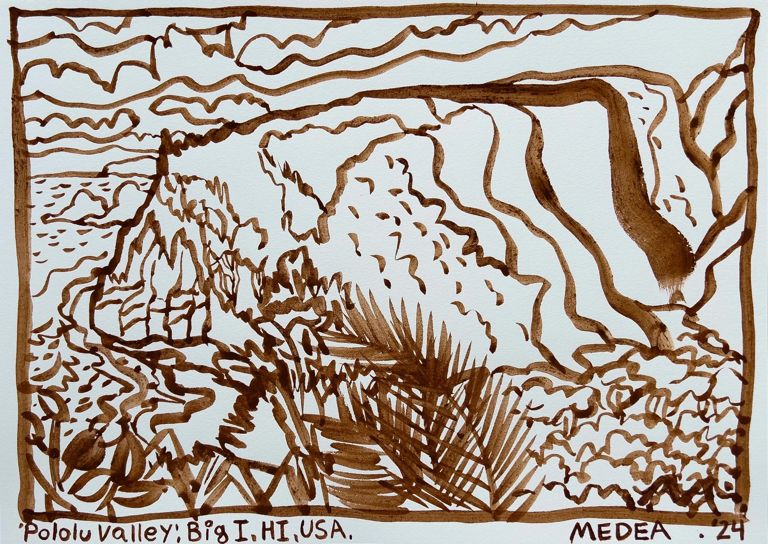 “Pololu Valley”, Big I, HI, USA, ‘24.