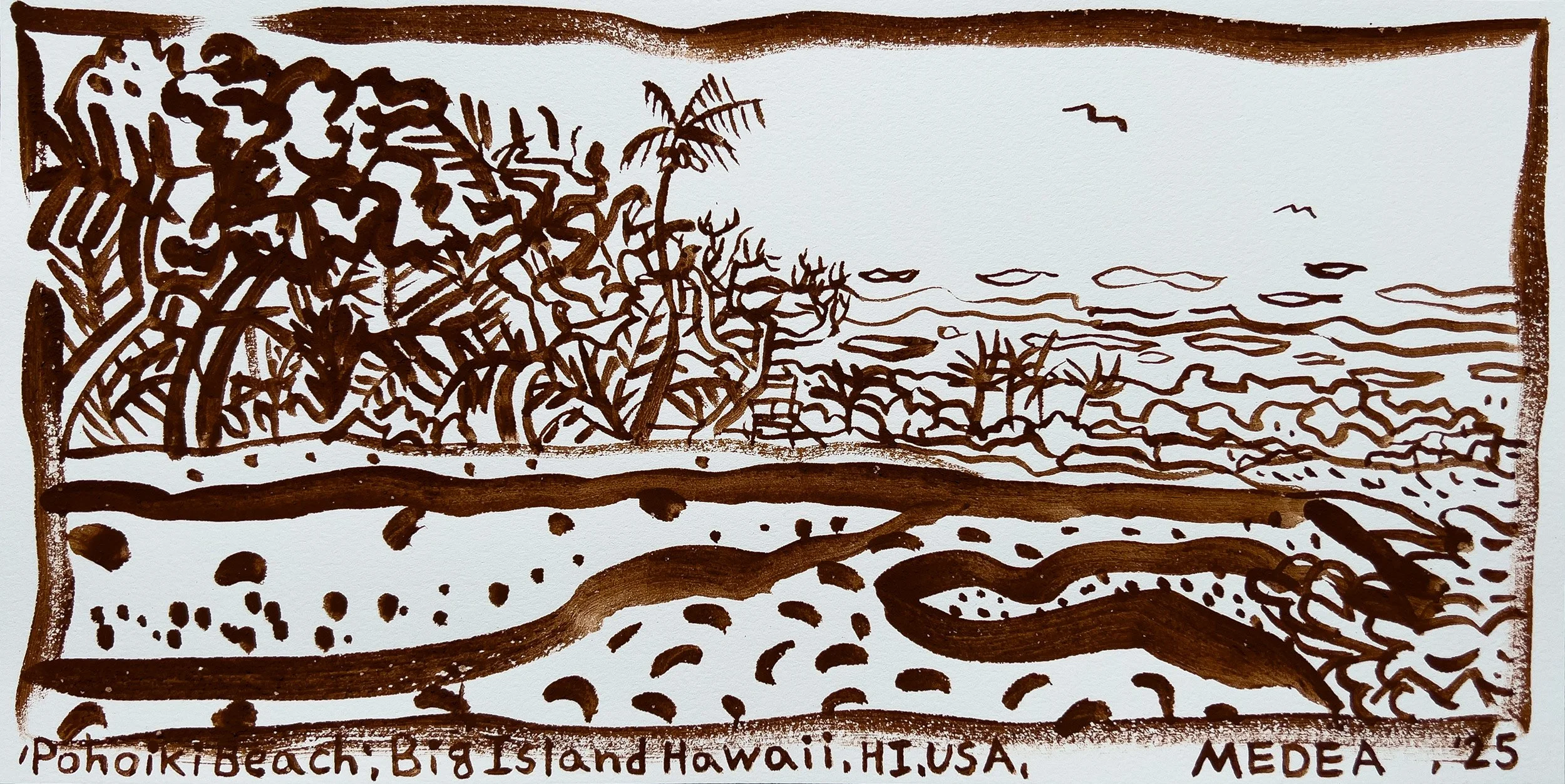 “Pohoiki Beach”, Big I, HI, USA, ’25.