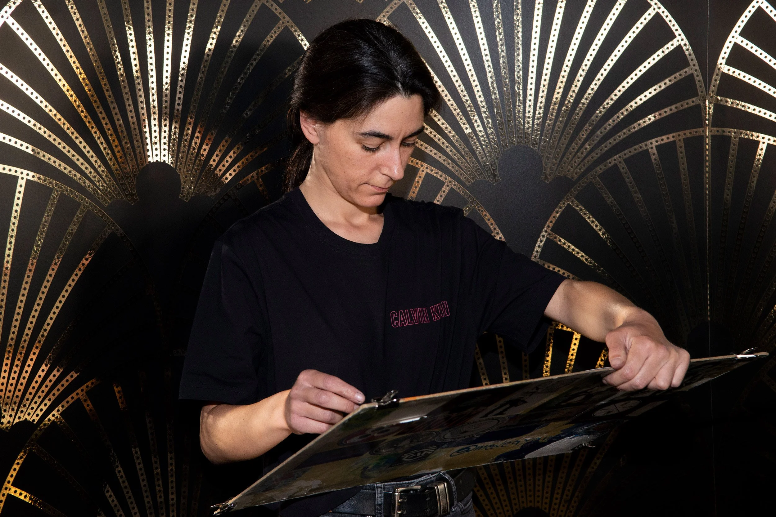 Artist Medea In Action