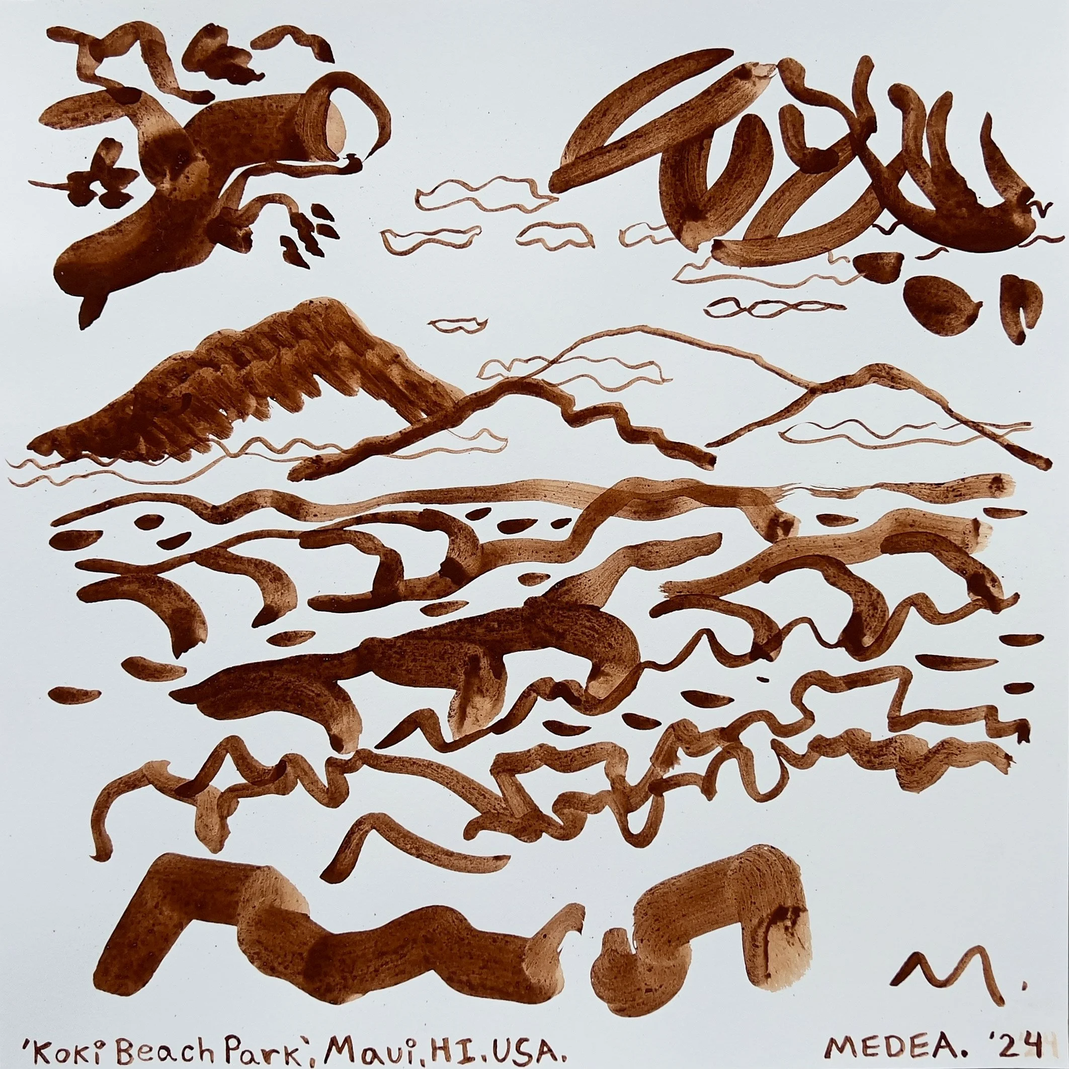 “Koki Beach Park”, Maui, HI, USA, ‘24.