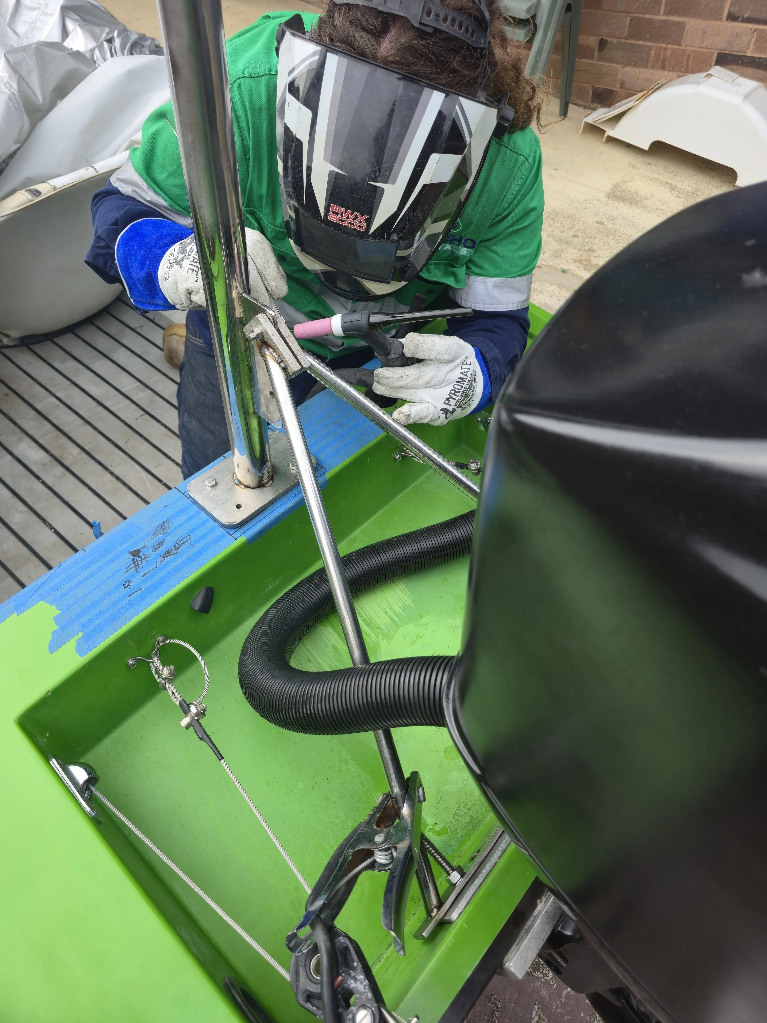 TIG Welding 316 Steel Marine