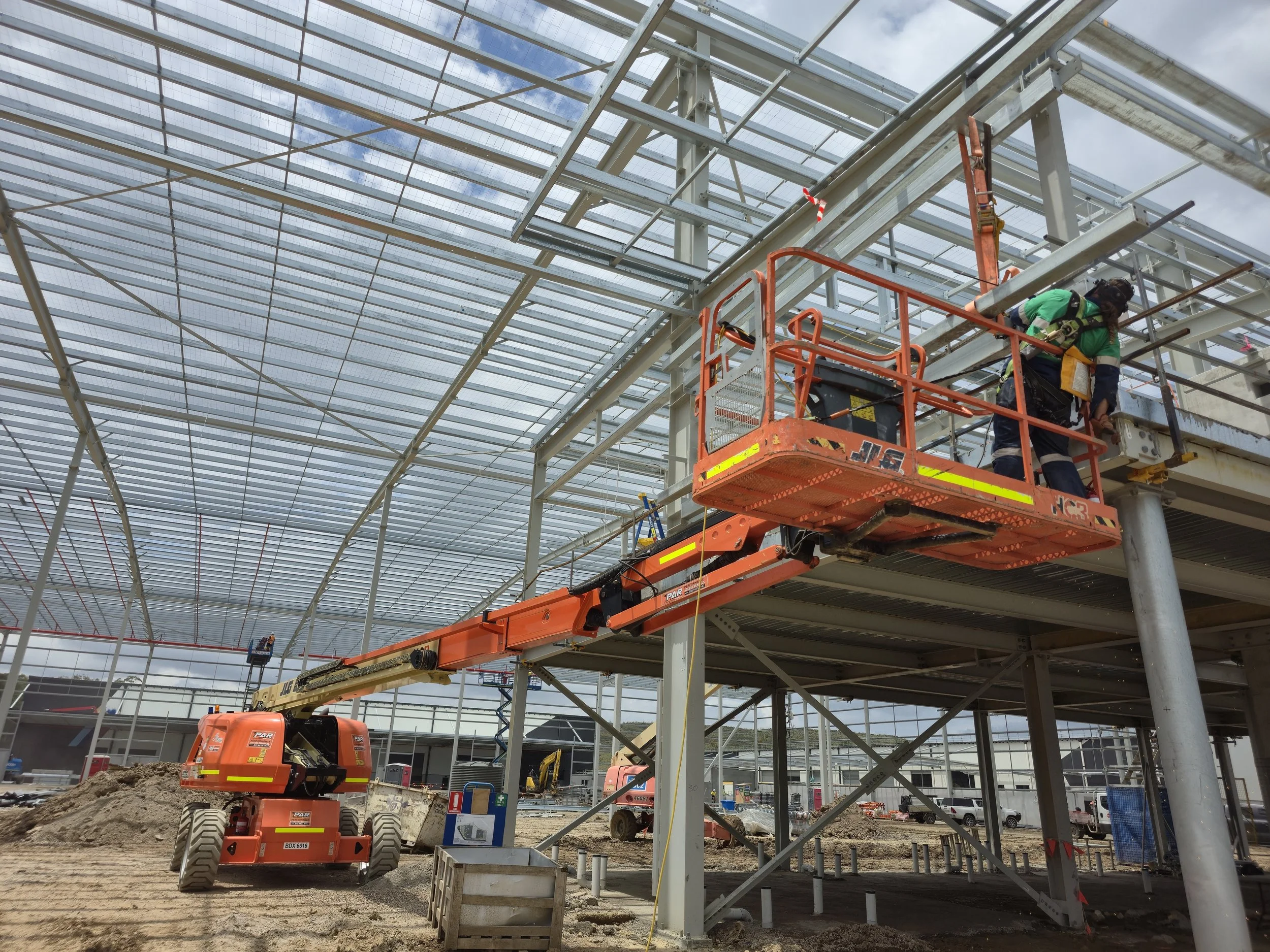 Boom Lift Structural Steel Civil