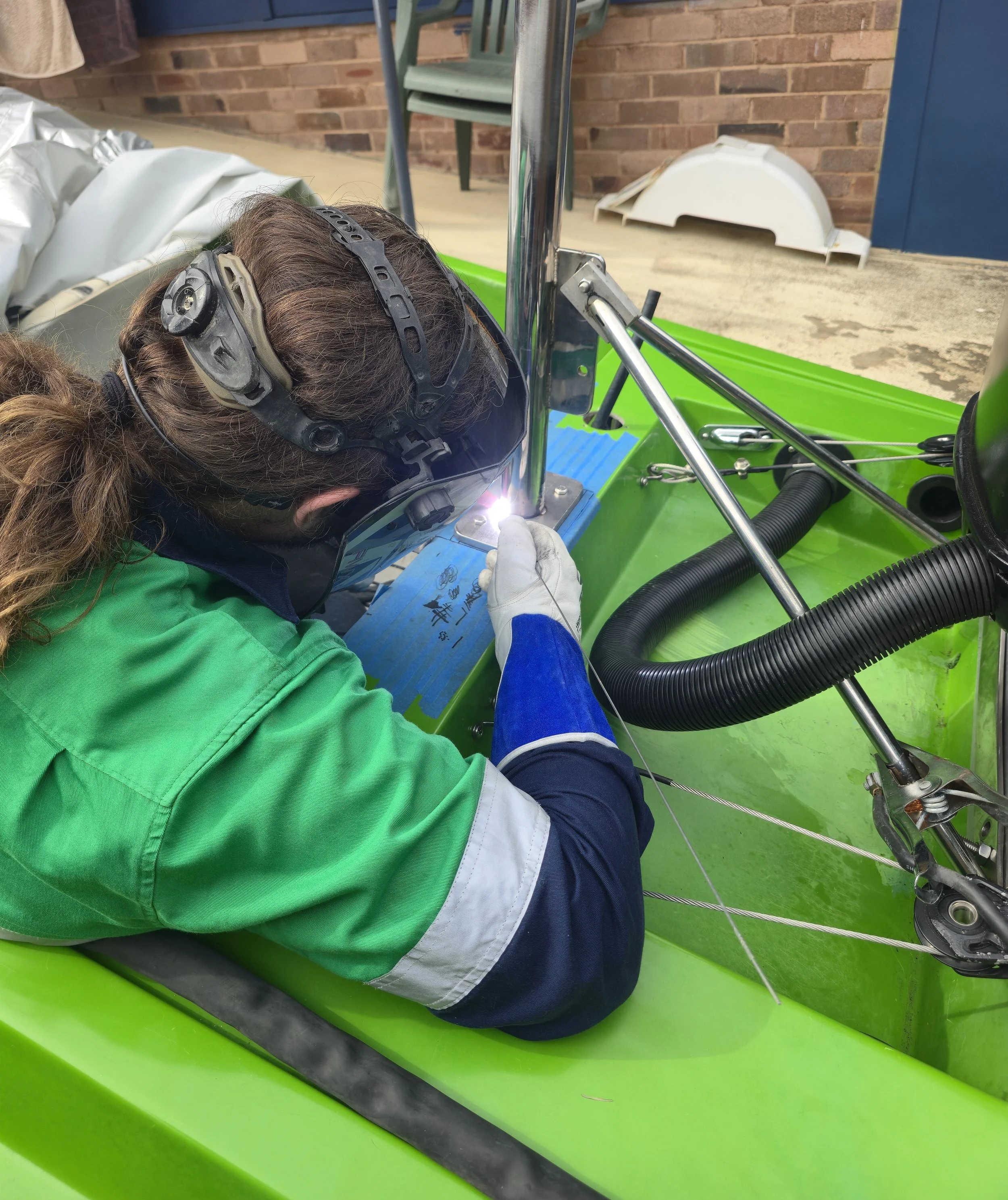 TIG Welding Stainless Steel Boat