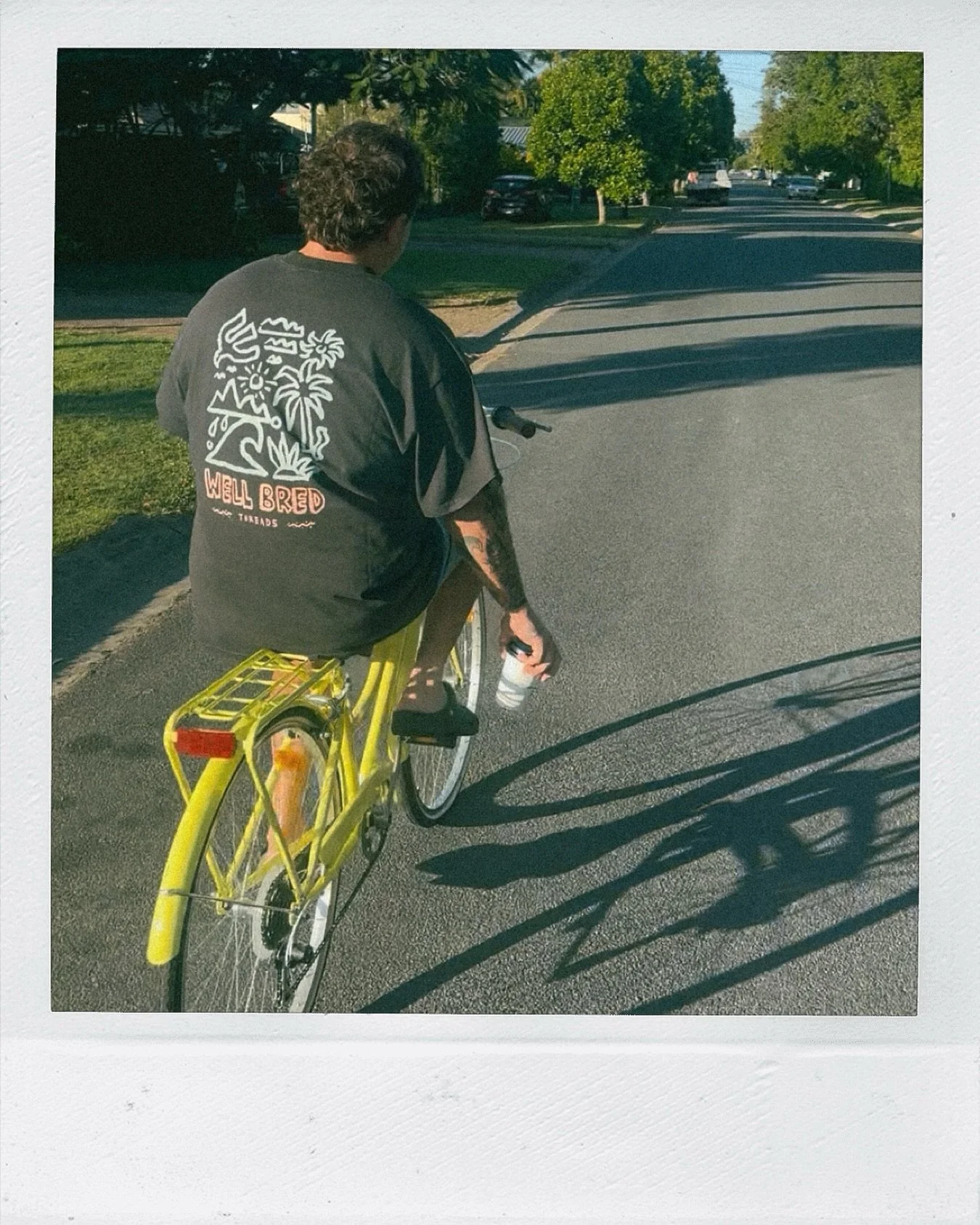 Sunday morning coffee run with our mate @bigjudd ☕️🚲☀️ #wellbredthreads