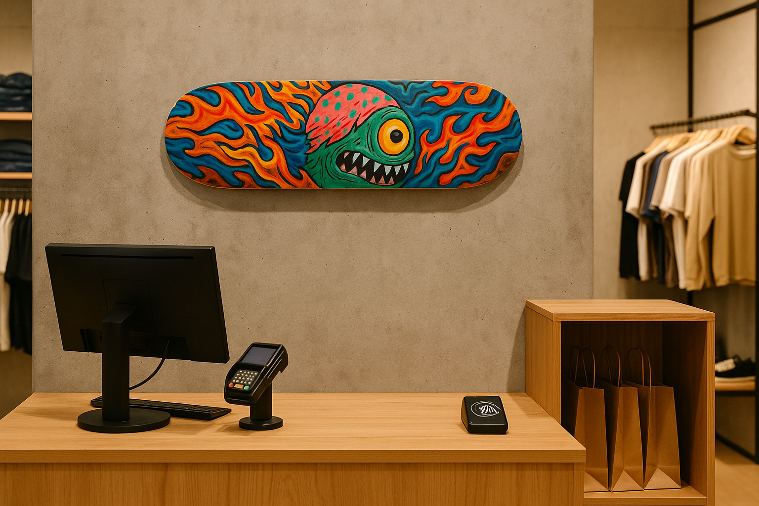 Integrating Custom Skateboard Art Into Company Branding