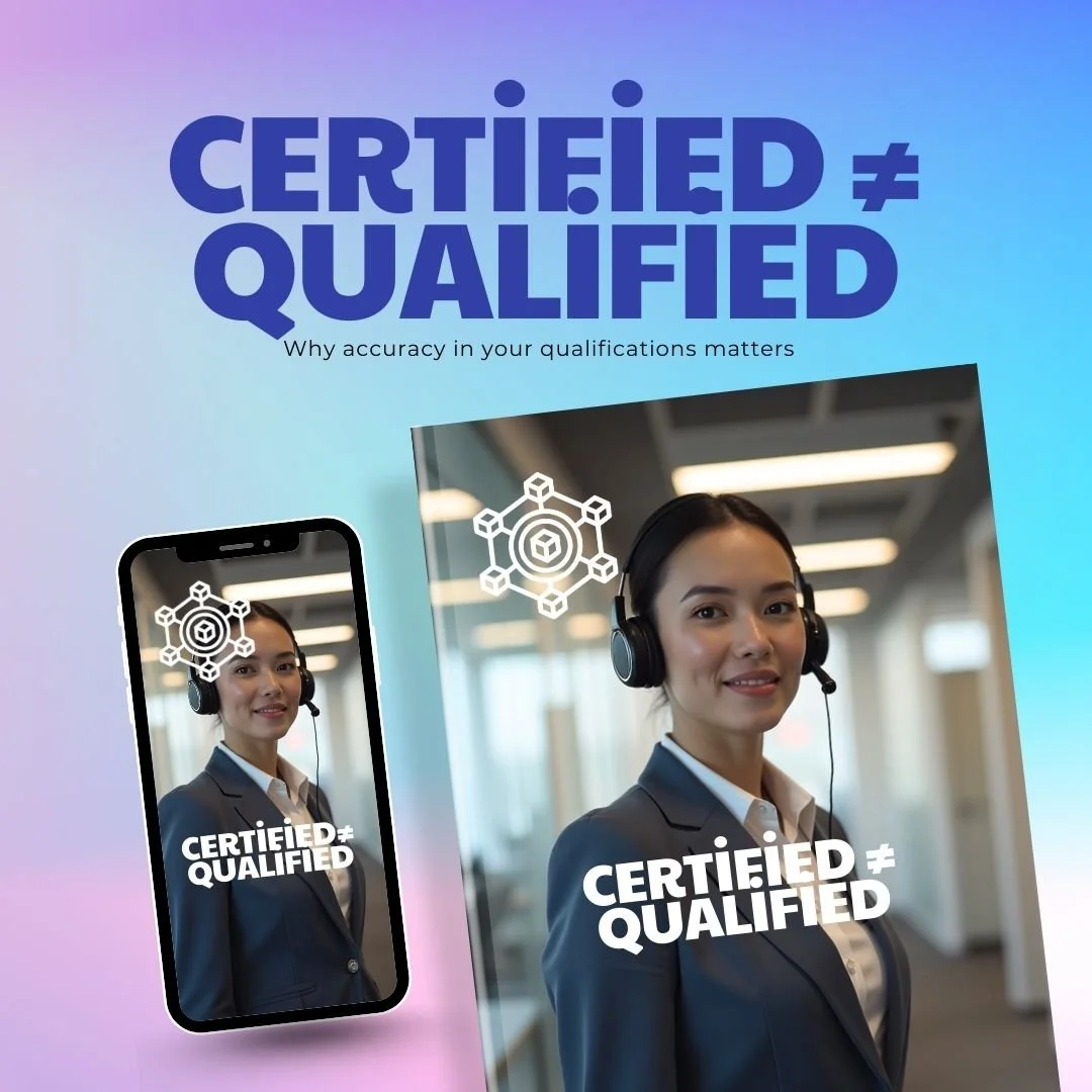 CERTIFIED ≠ QUALIFIED ebook