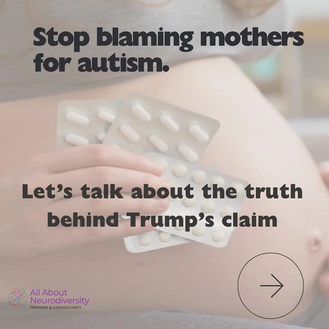 Donald Trump recently claimed that taking paracetamol in pregnancy causes autism. 🚫
This is not true — and spreading this misinformation harms autistic people and their families.
Here’s what you need to know:
1️⃣ There is no scientific e