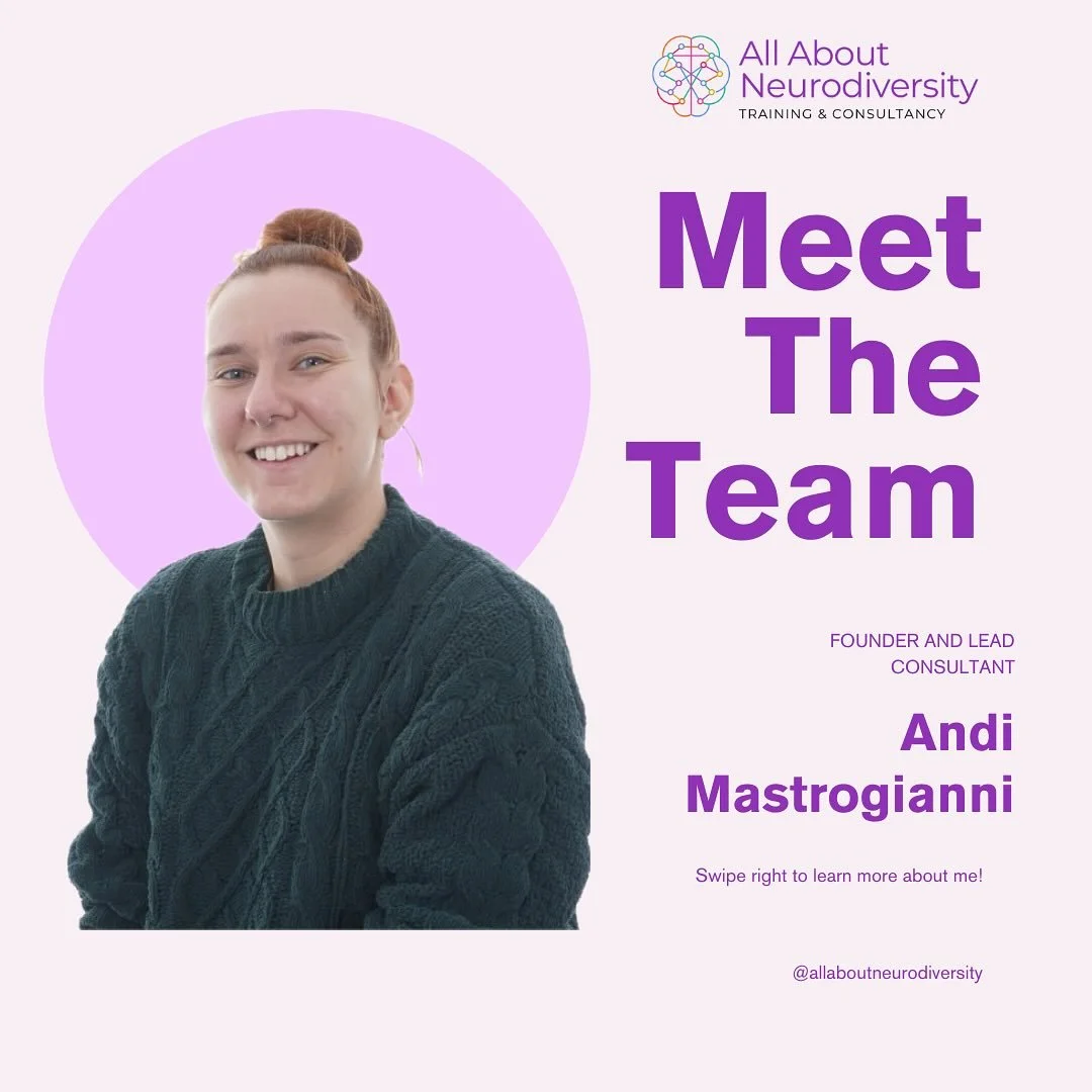My story behind the start of All About Neurodiversity; As someone that was recently diagnosed with ADHD (the signs were always there, nobody pointed them out at me!) I want to support as many ND individuals and their families, and build Neuro- Inclus