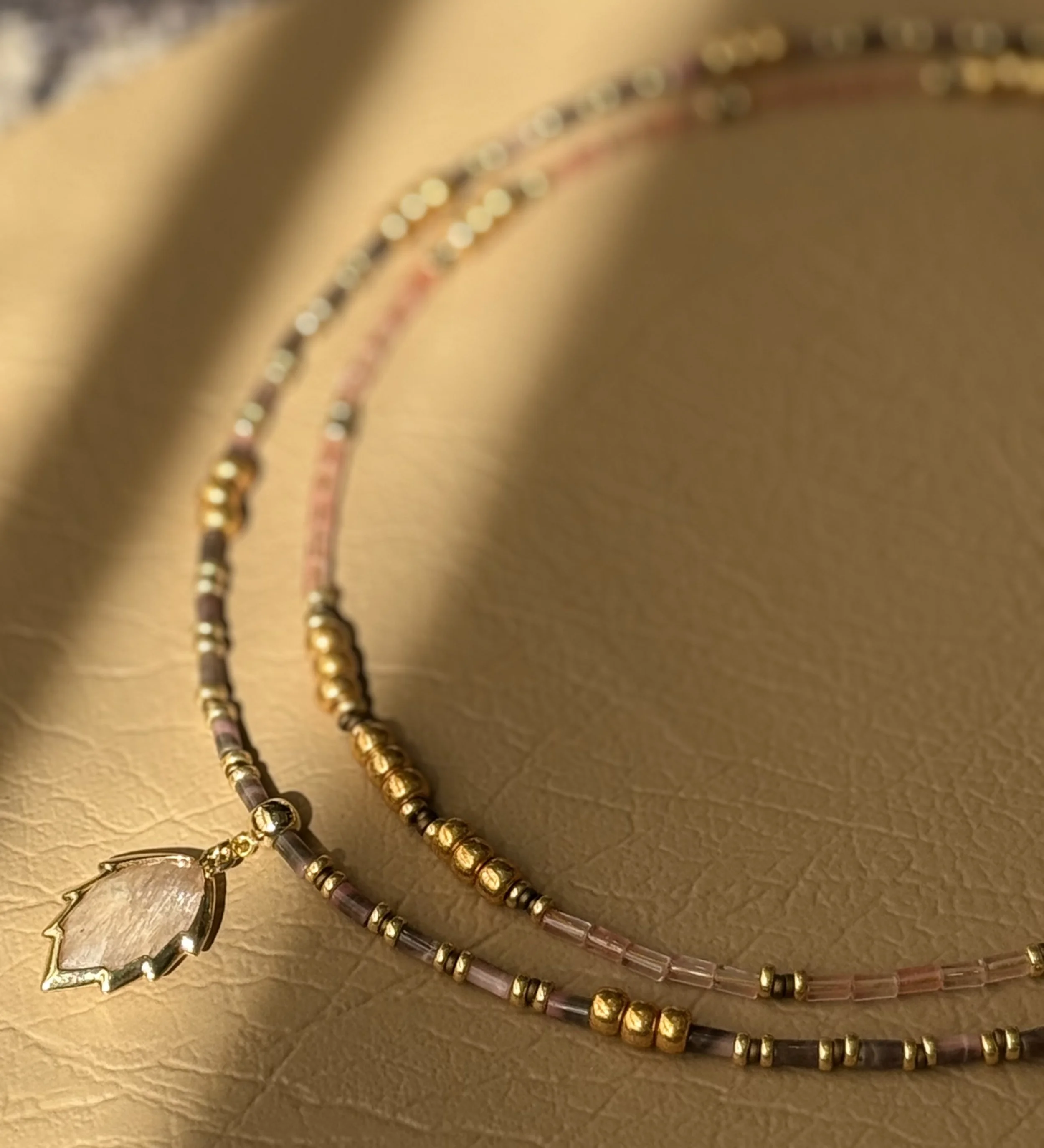 Pokhara double necklace