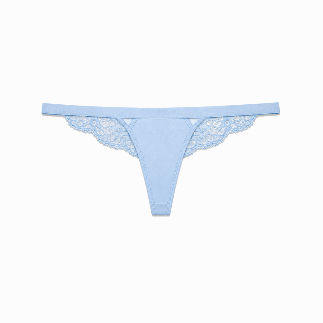 Thong In Baby Blue