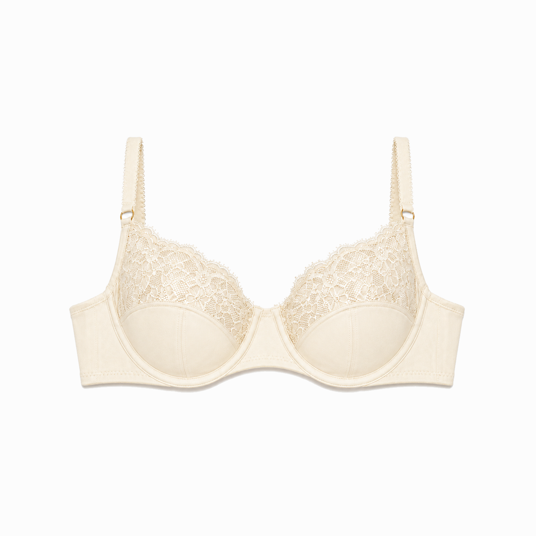 Full Cup Bra In Cream