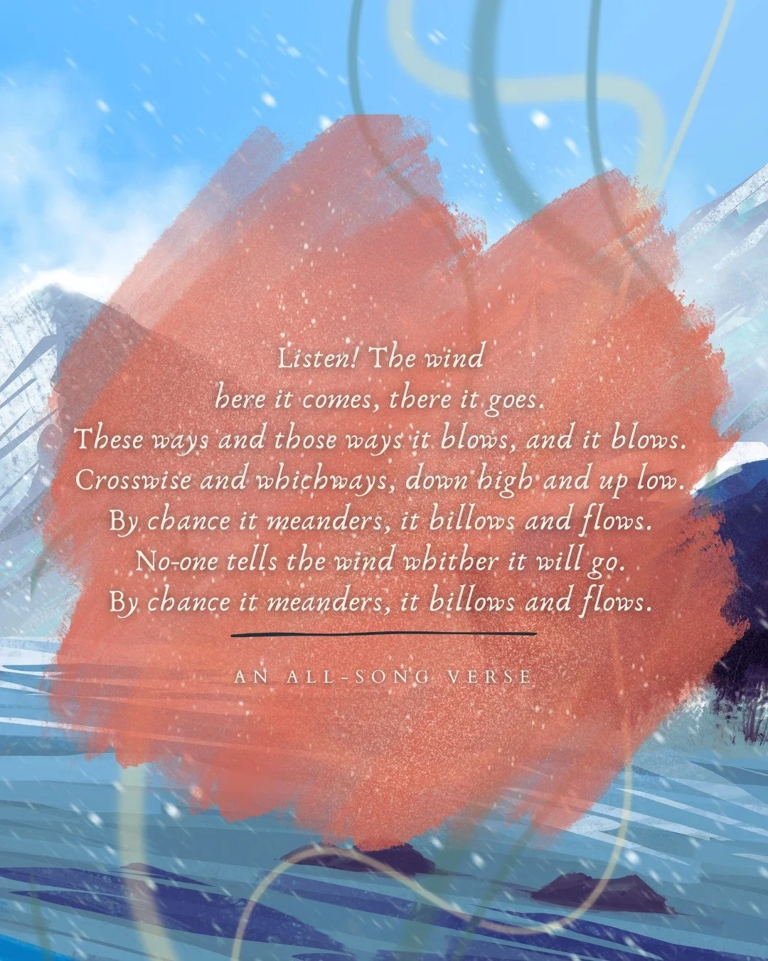 Another All-Song Verse for you.

I love this one. It's more vibes than plot or worldbuilding. But this is insta, isn't it all mostly vibes?

#authorsoﬁg #poemoftheday #fantasybooks