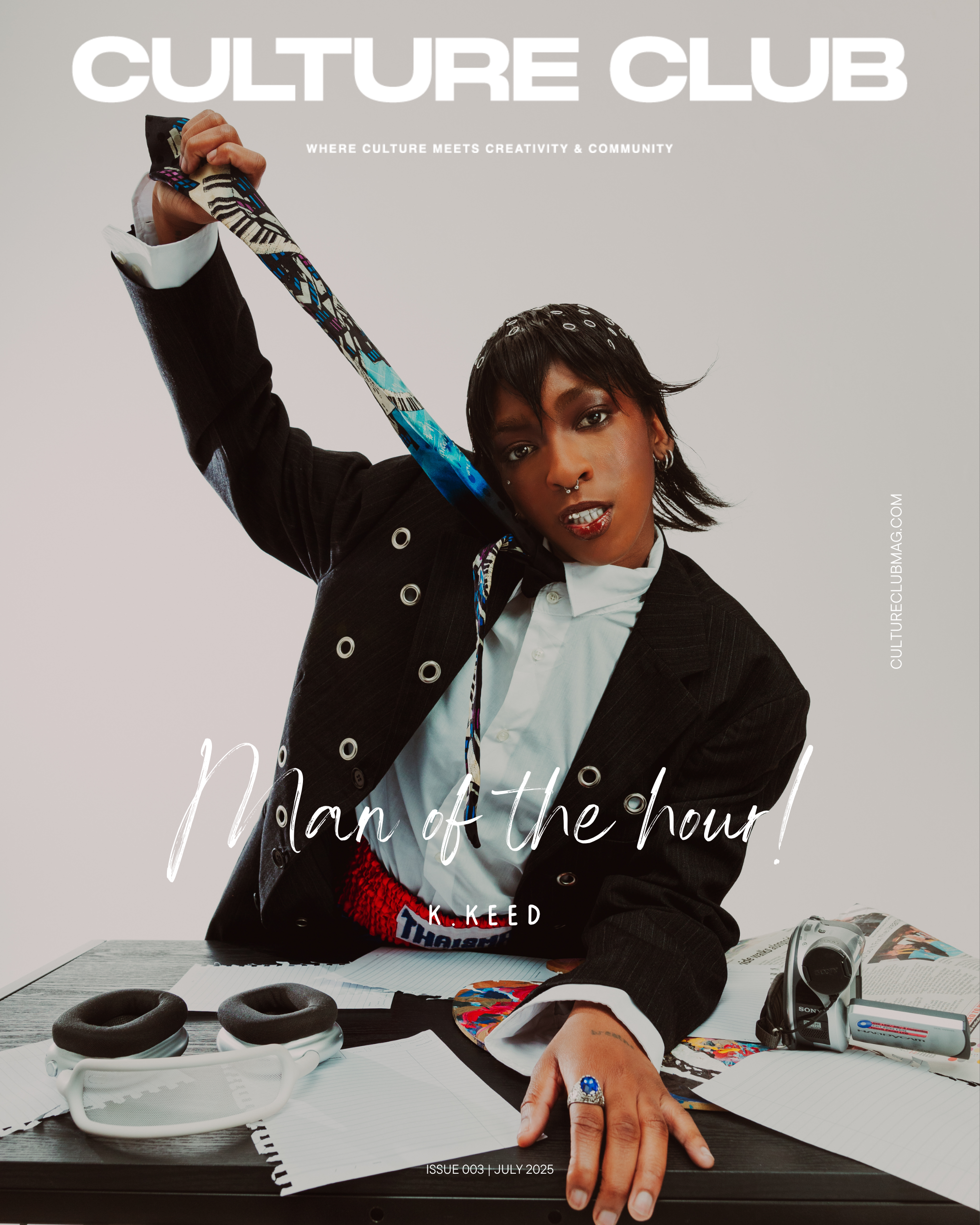 Culture Club Magazine K.KEED Cover