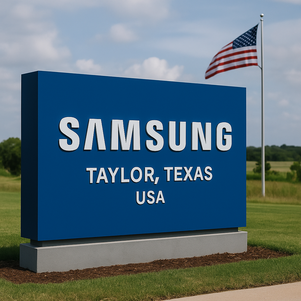 Samsung’s Taylor Facility Back on Track: Tesla Deal, $50B Expansion Path, and the U.S. Foundry Race