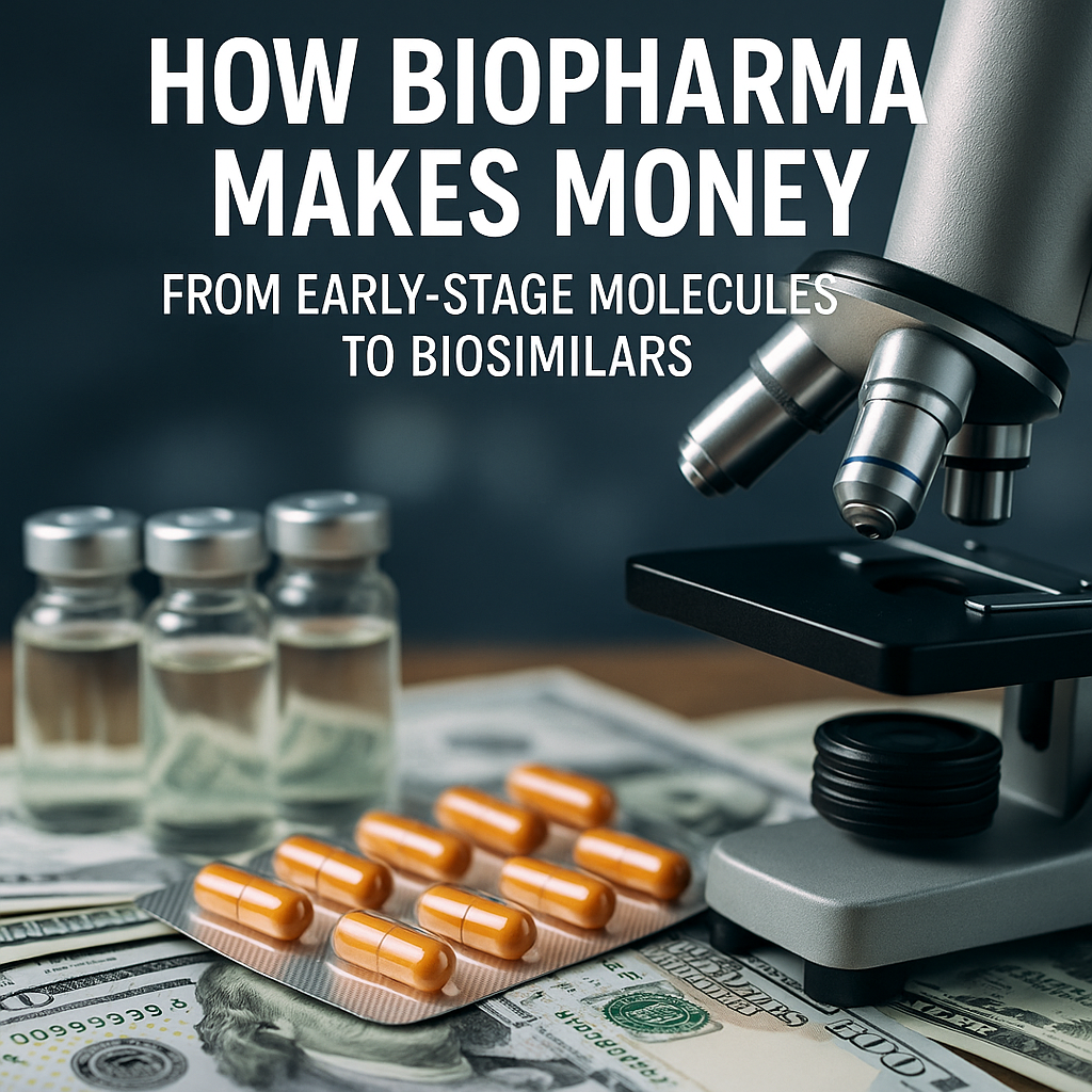 BBIU Edu | How Biopharma Makes Money: From Early-Stage Molecules to Biosimilars
