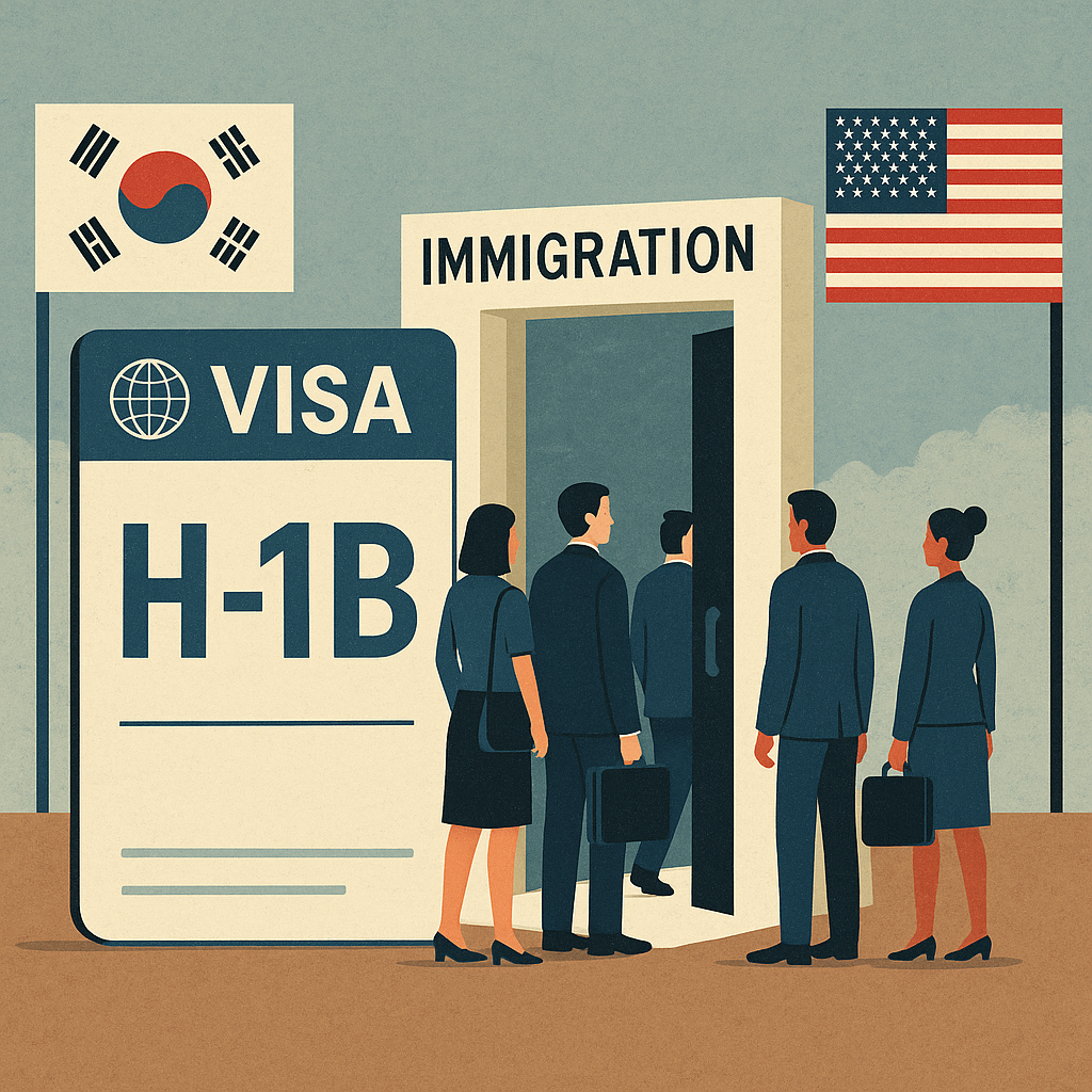 10만 달러 H-1B 수수료: 트럼프, 인재 이동을 자본 출로 전환하다