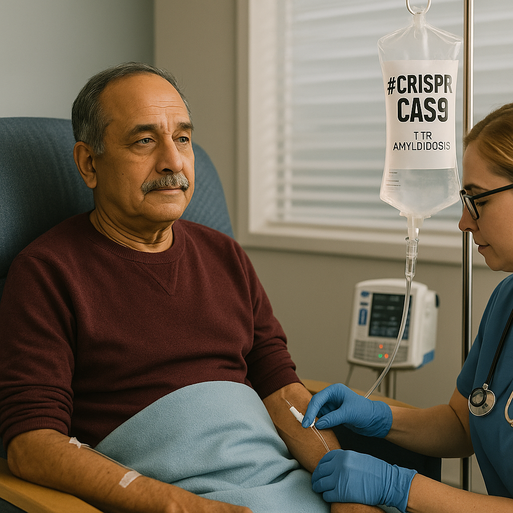 넥시구란 지클루메란: 유전성 트랜스티레틴 아밀로이드증 다발신경병증(ATTRv-PN)를 치료할 유전자 편집 효소 Cas9