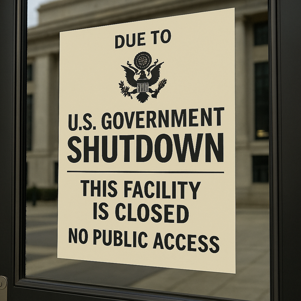 U.S. Government Shutdown 2025: A Structural Blackout in Economic Signaling