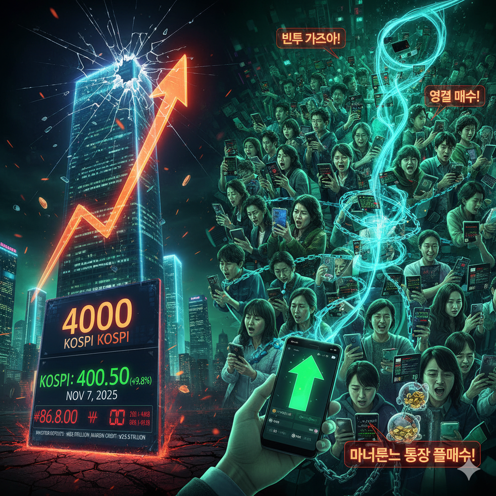 KOSPI 4000과 유동성 역설: 투기성 자본이 저축을 대체할 때의 위험