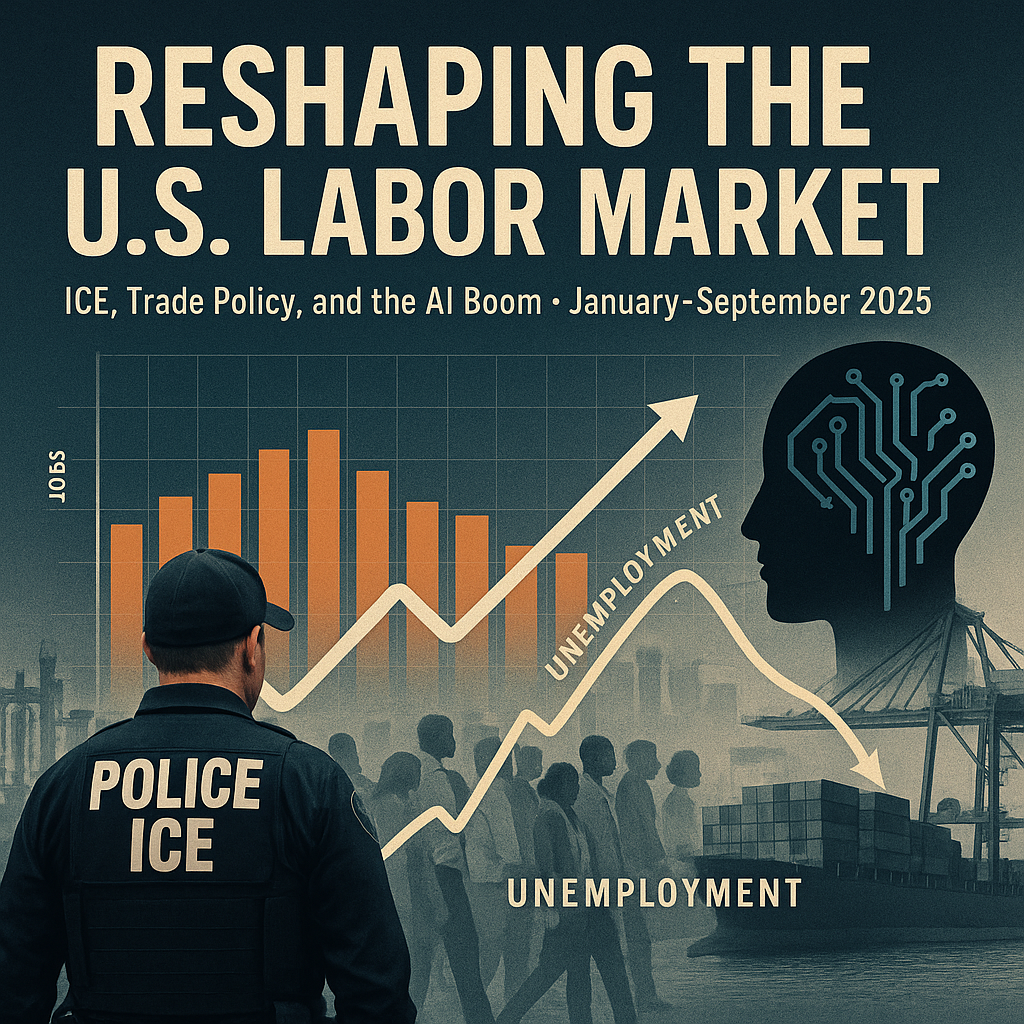 ICE 쇼크: 이민 단속이 미국의 노동 역학, 가격 구조, 그리고 장기적 포멀라이제이션을 어떻게 재편하고 있는가