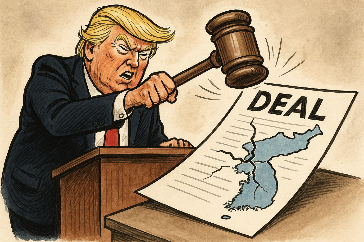 The White House Blow-Up: Why Trump’s Disphonic Outburst Points to South Korea as the Target of His Trade Fury