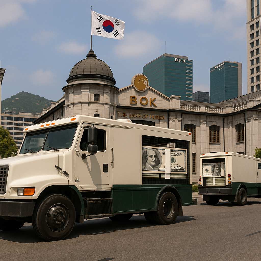 Cuando el Estado Vende lo Privado: La Liquidación Forzada de Dólares en Corea del Sur y la Señal de Liquidez Terminal