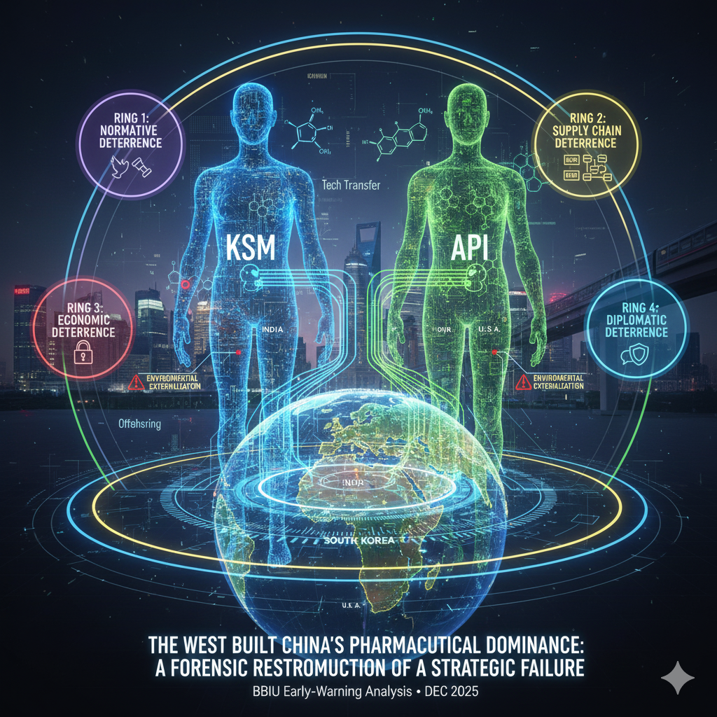 Cómo Occidente Construyó la Dominancia Farmacéutica de China: Reconstrucción Forense de un Fracaso Estratégico