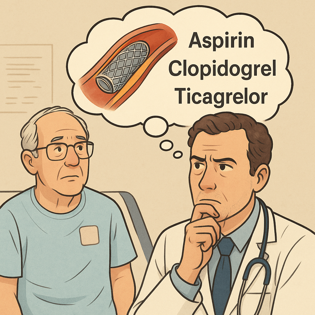 Early Aspirin Withdrawal After PCI in Low-Risk Myocardial Infarction