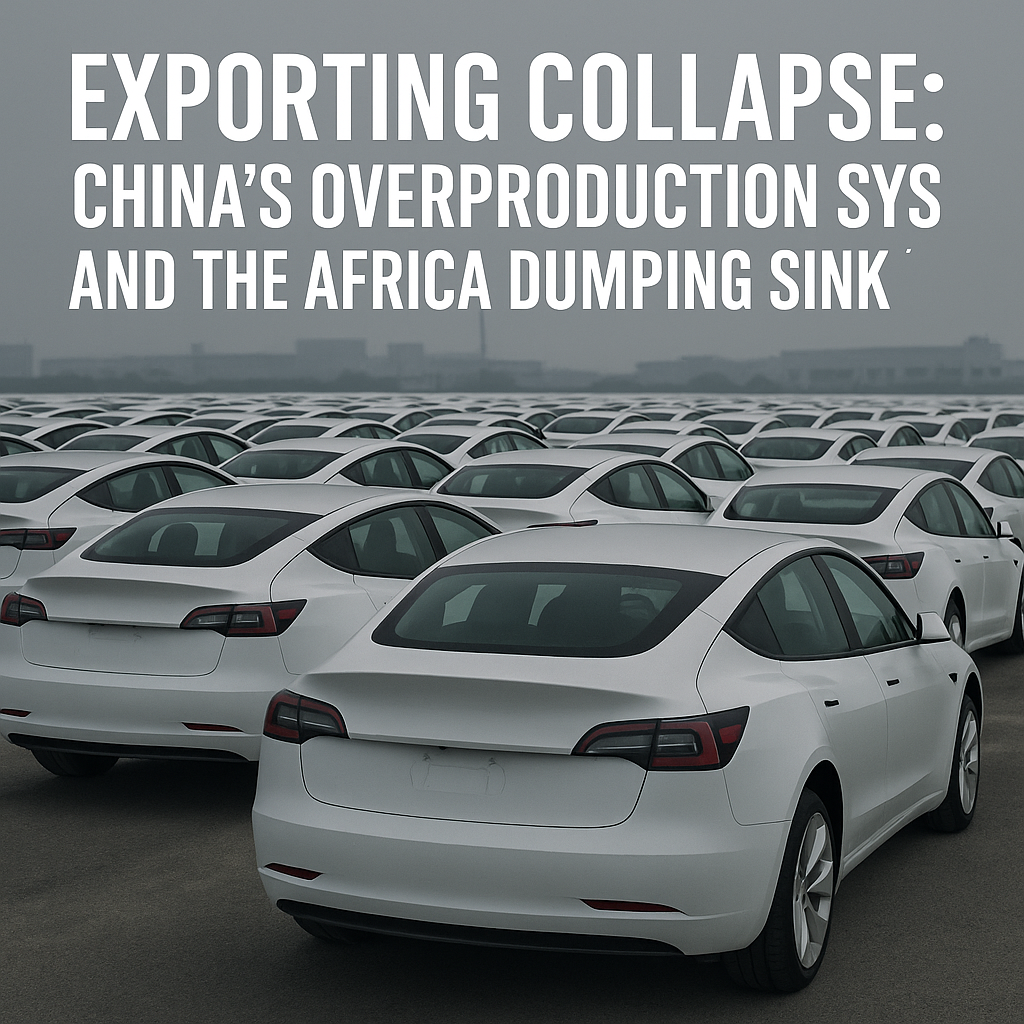 Exporting Collapse: China’s Overproduction System and the Africa Dumping Sink